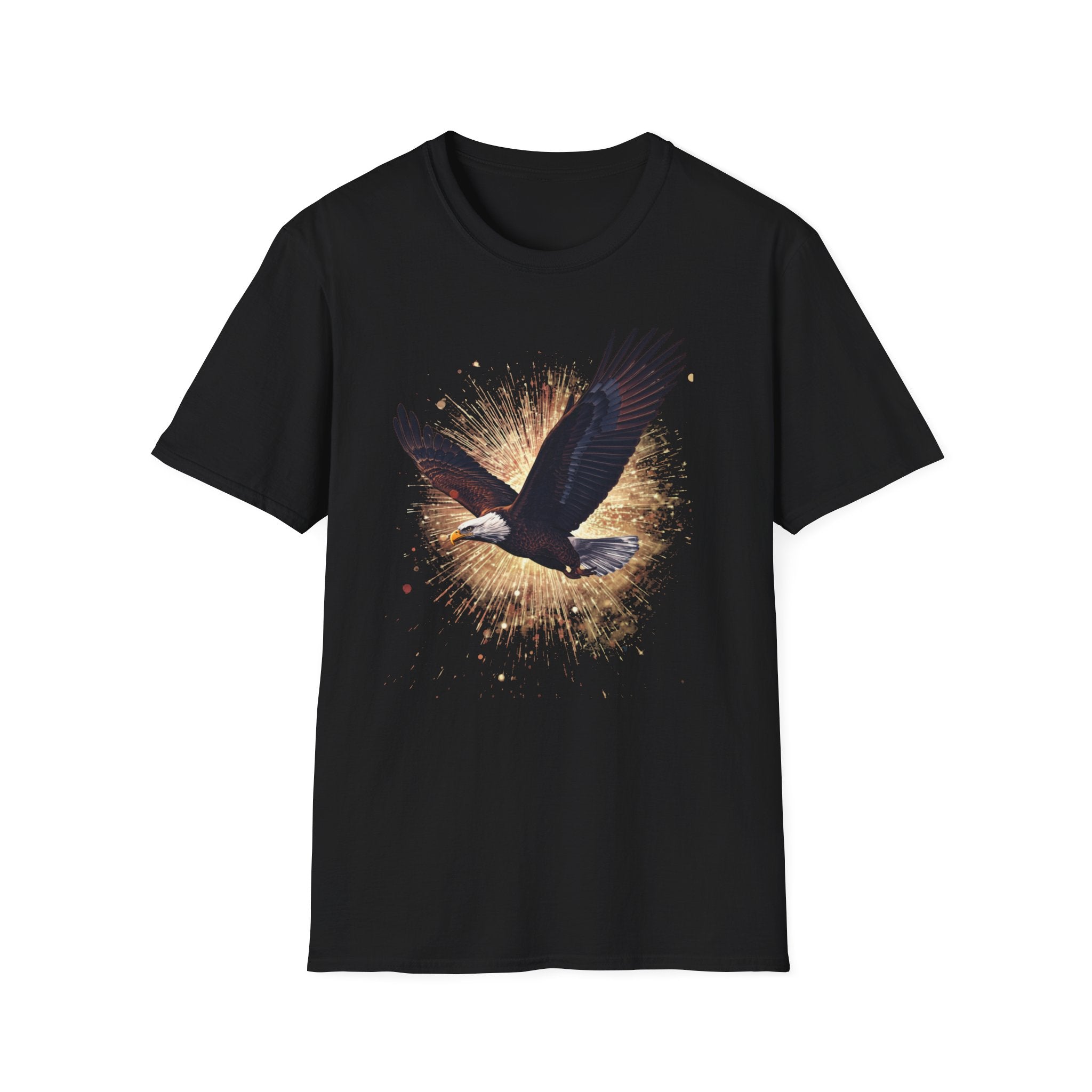 Unisex Softstyle T-Shirt, flying eagle