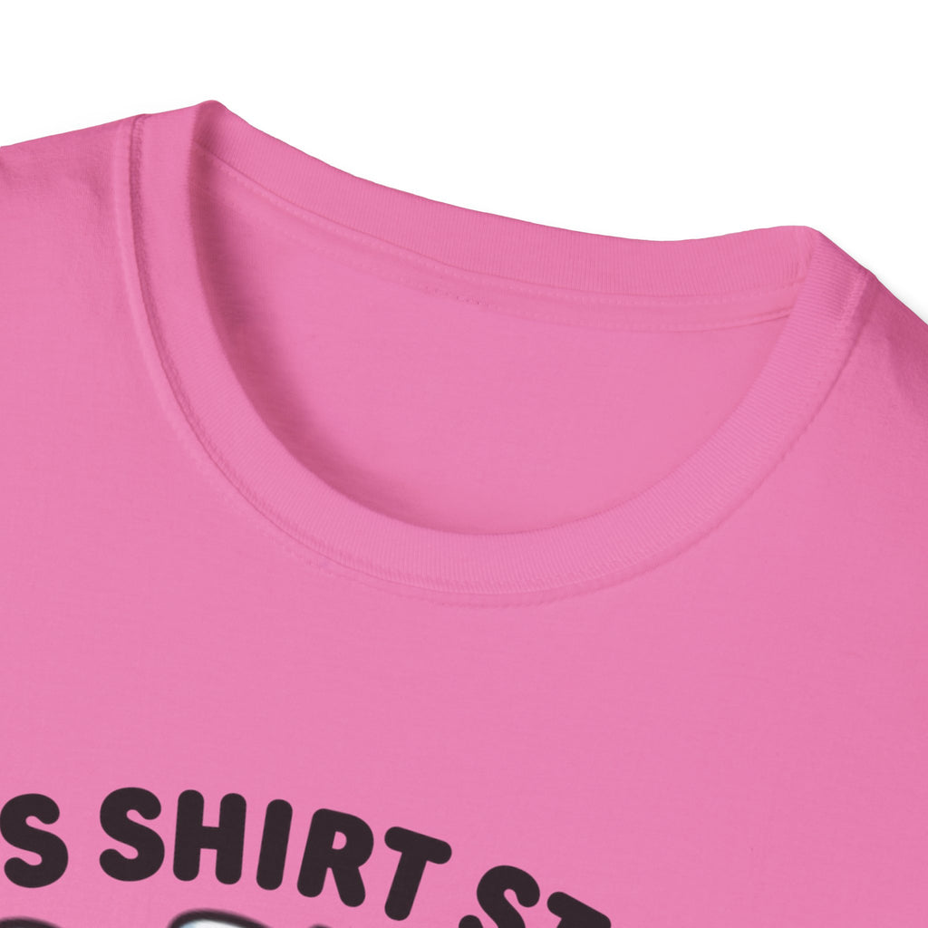 Unisex Softstyle T-Shirt, skunk shirt this shirt stinks