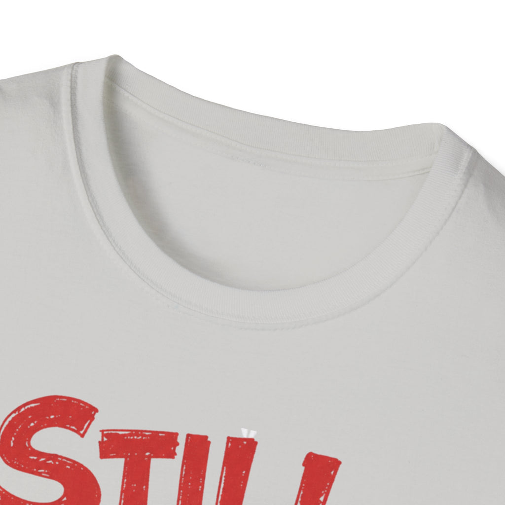 Unisex Softstyle T-Shirt, pool player still hustling