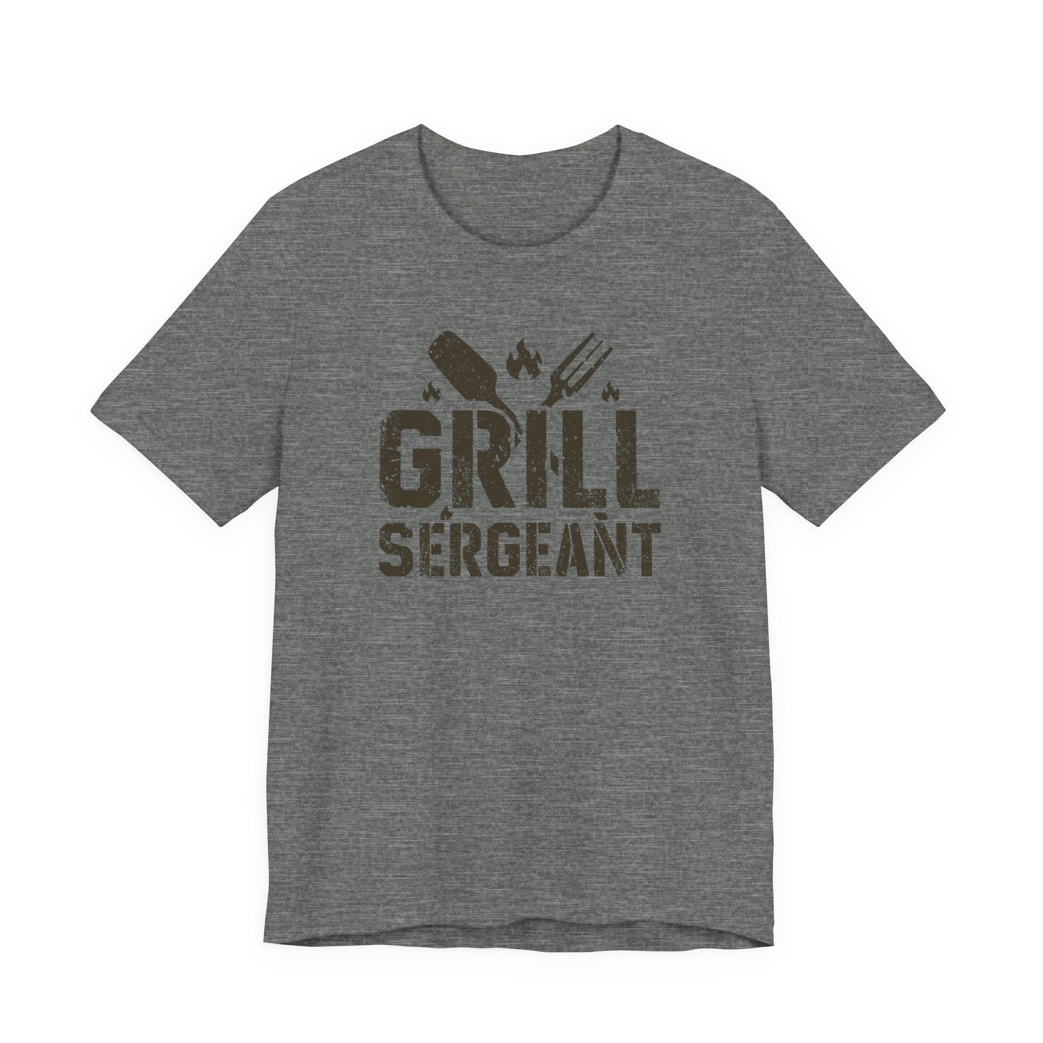 Unisex Jersey Short Sleeve Tee, Grill Sergeant Shirt, Funny Dad BBQ Shirt, Father’s Day Gift for Dad, BBQ Dad Shirt, Grilling Shirt Men, Funny Dad Shirt Gift