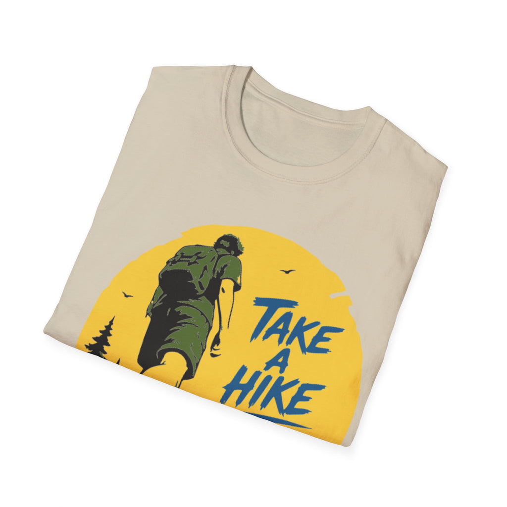 Unisex Softstyle T-Shirt, taking a hike shirt