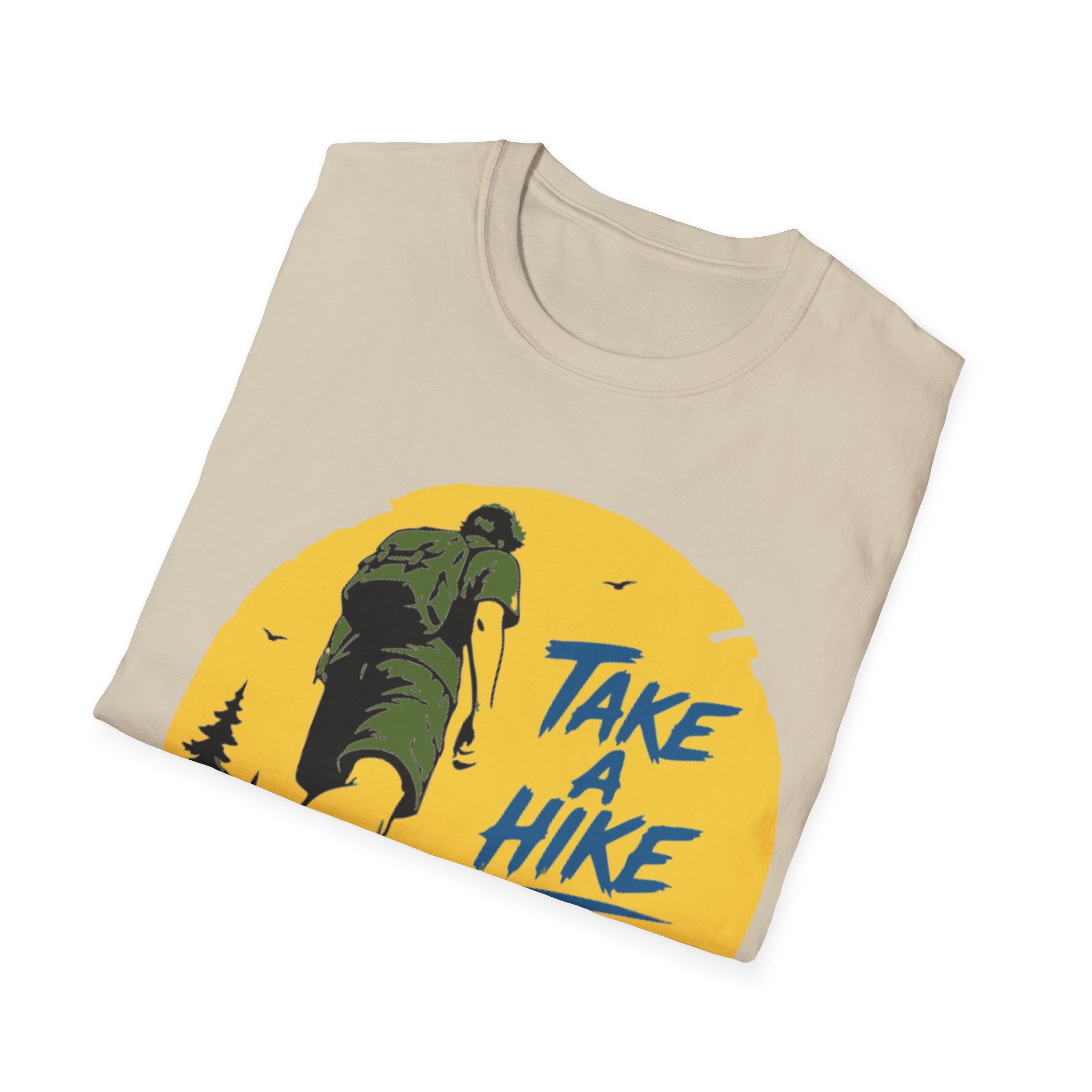 Unisex Softstyle T-Shirt, taking a hike shirt