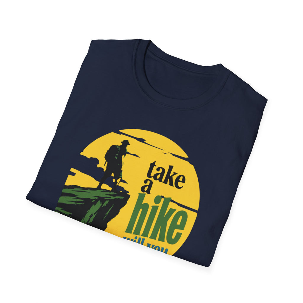 Unisex Softstyle T-Shirt, hiker t- shirt