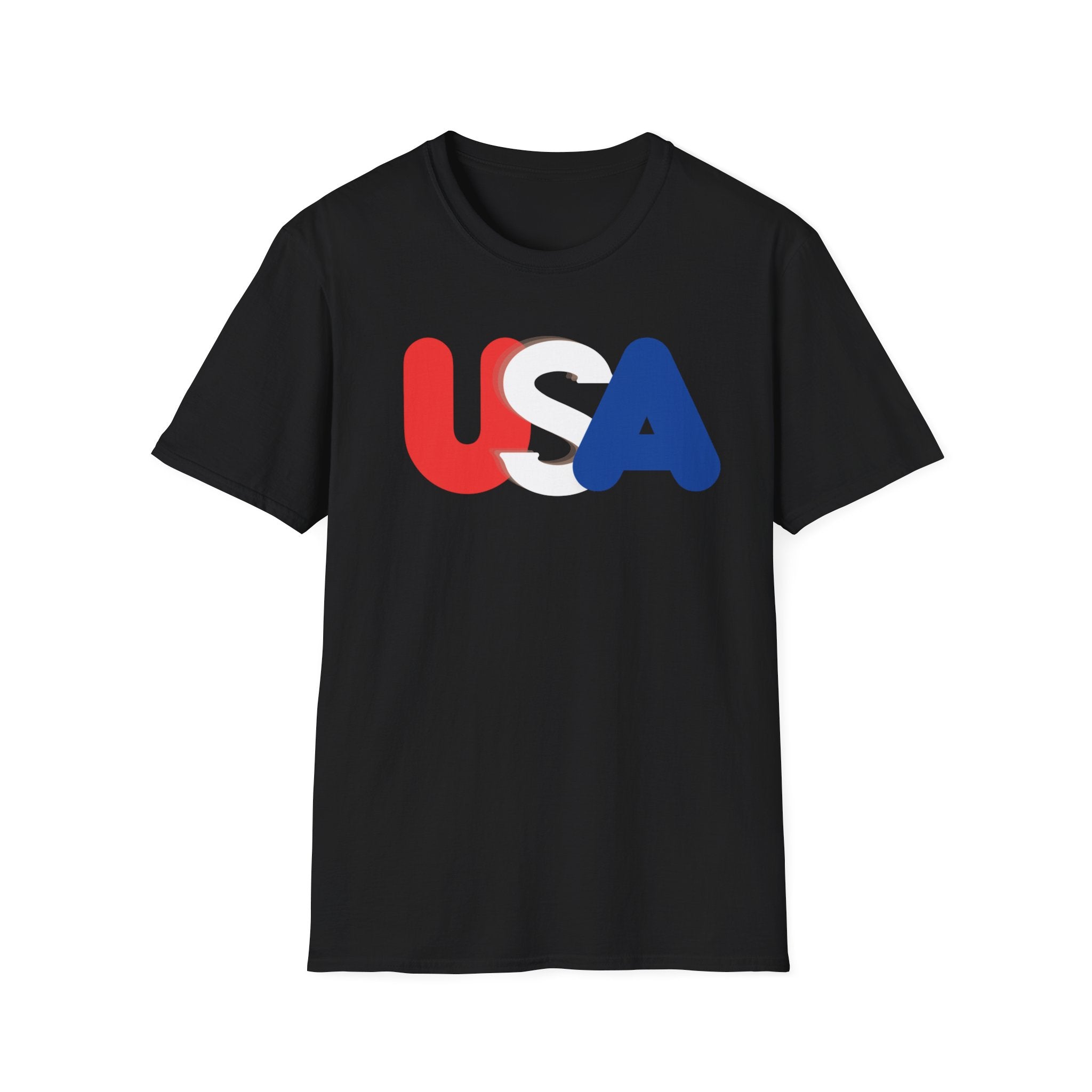 Unisex Softstyle T-Shirt, patriot shirt, eagle crest, usa flag shirt, patriotic design, july 4th tee, american pride shirt, freedom shirt
