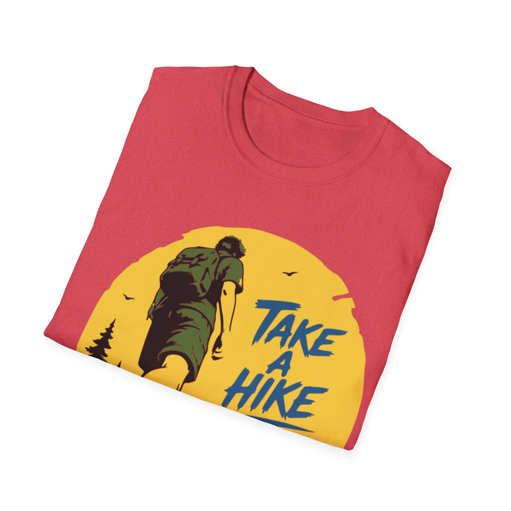 Unisex Softstyle T-Shirt, taking a hike shirt