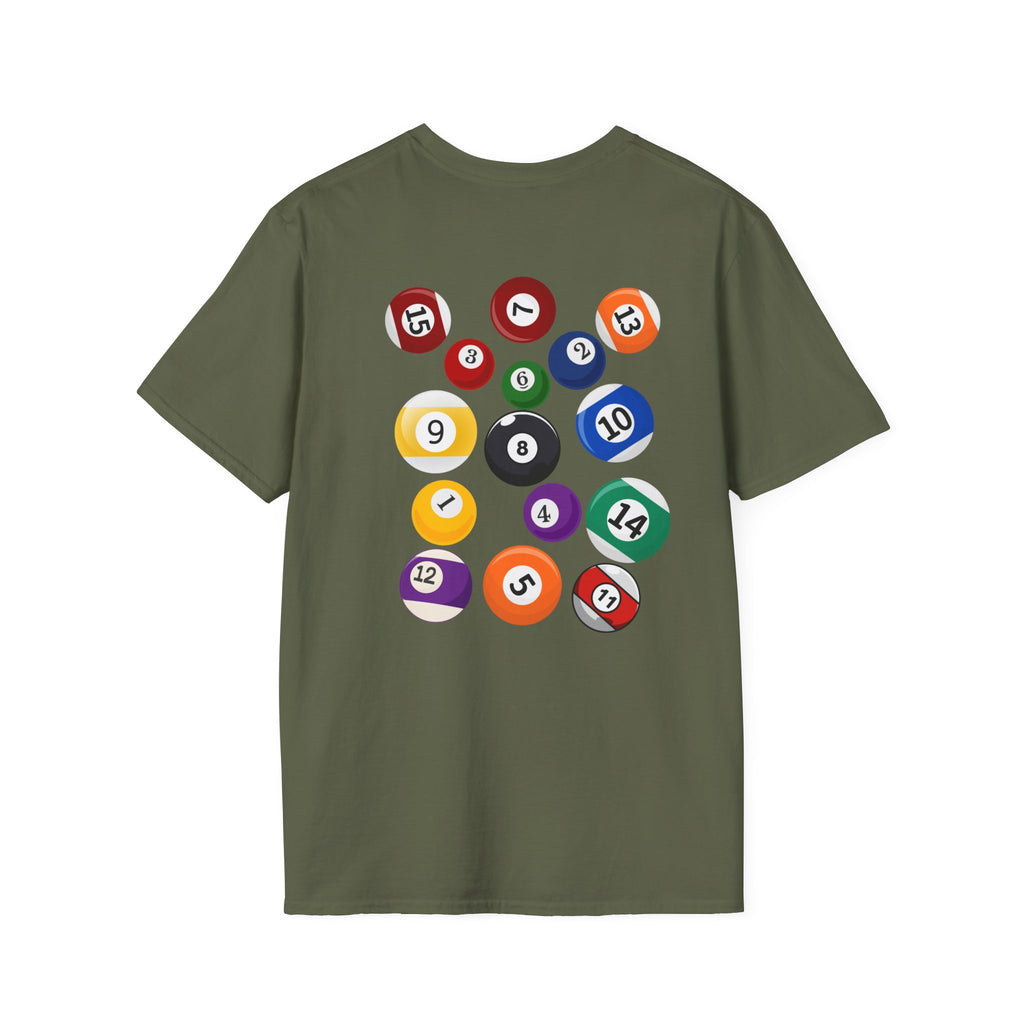 Unisex Softstyle T-Shirt, pool players t-shirt
