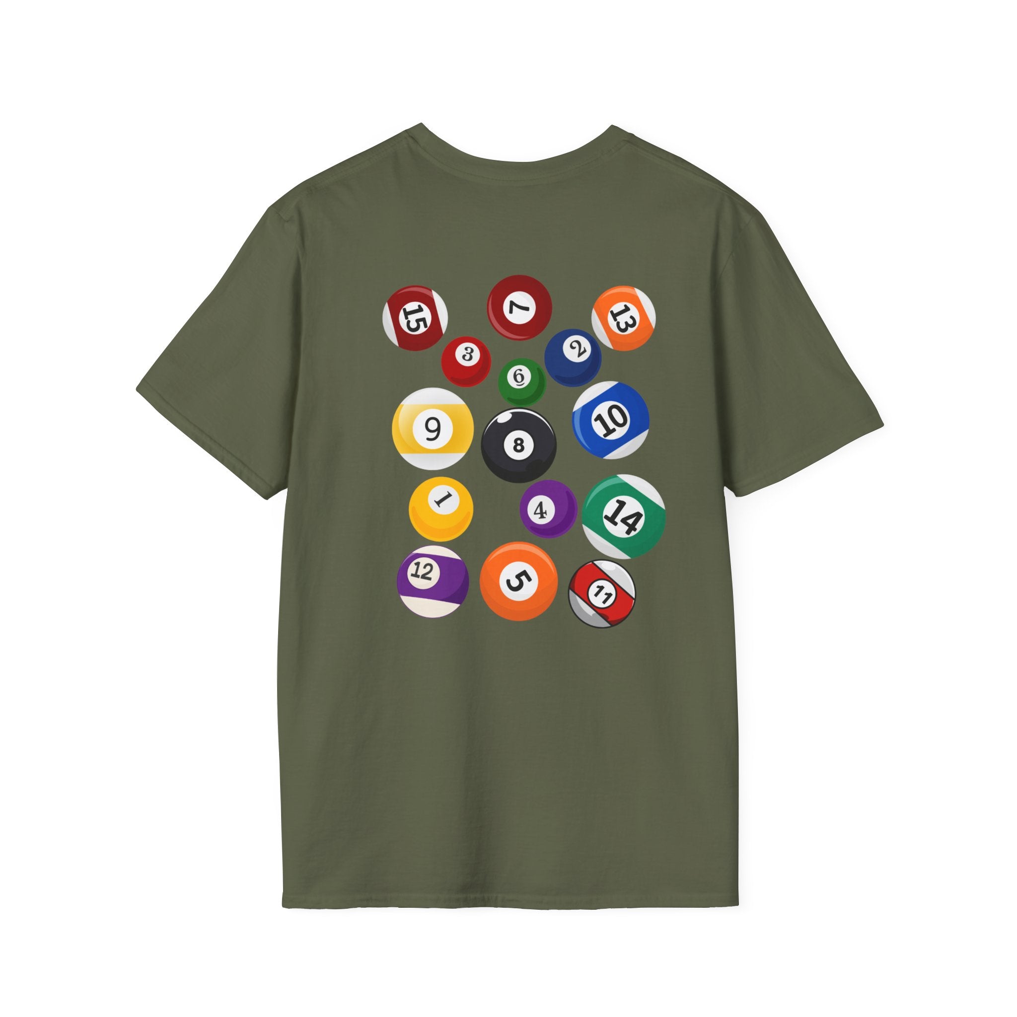 Unisex Softstyle T-Shirt, pool players t-shirt