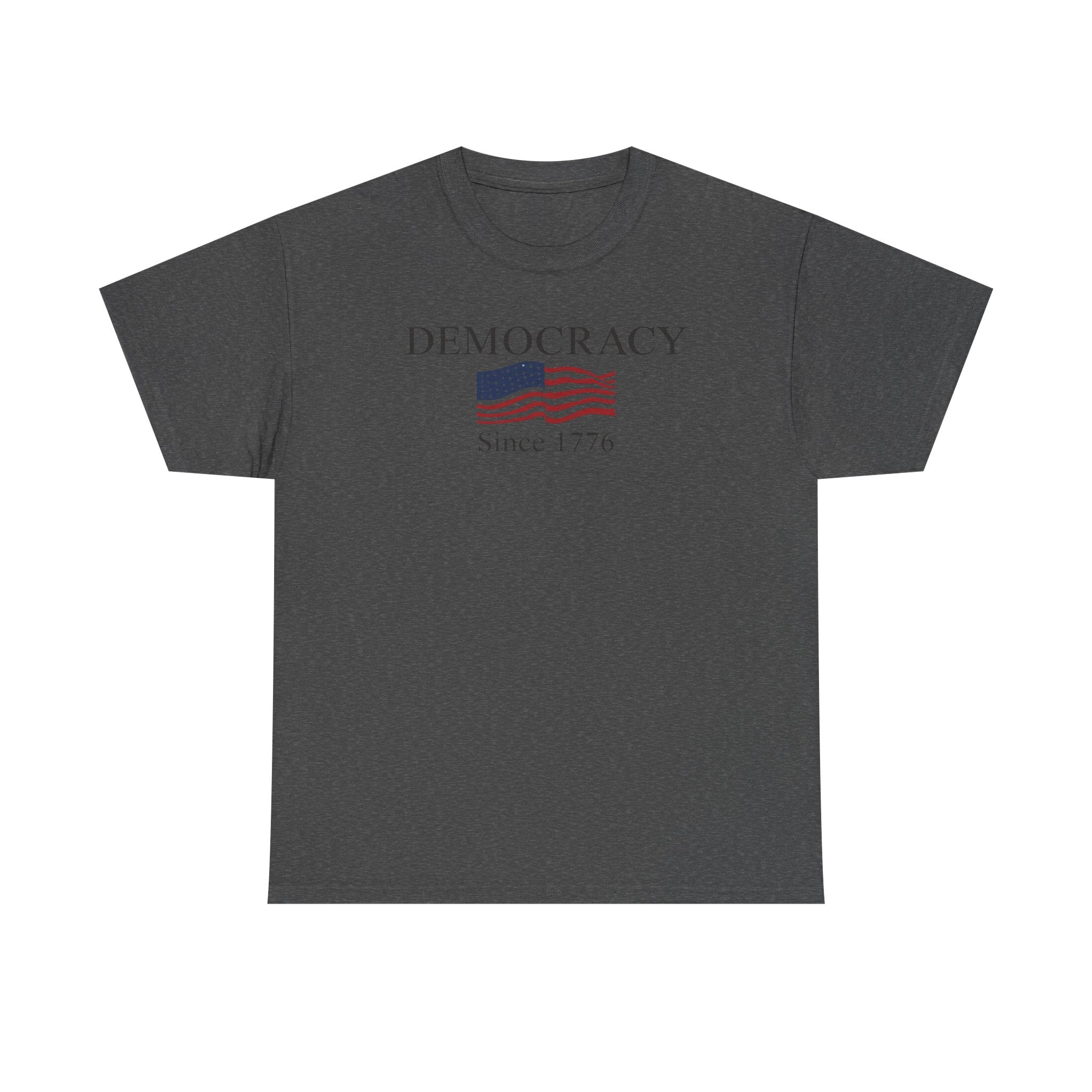 Unisex Heavy Cotton Tee, DEMOCRACY