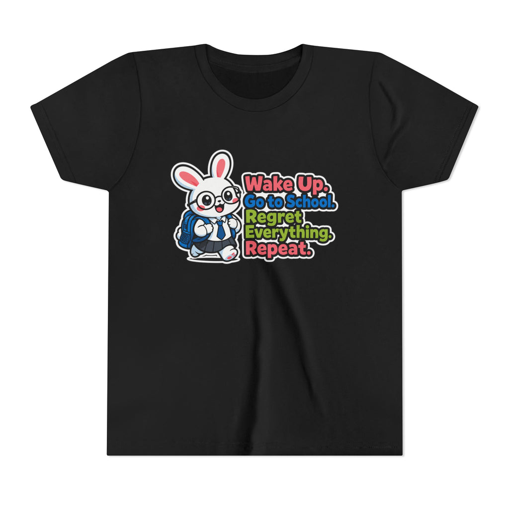 Youth Short Sleeve Tee, back to school shirt