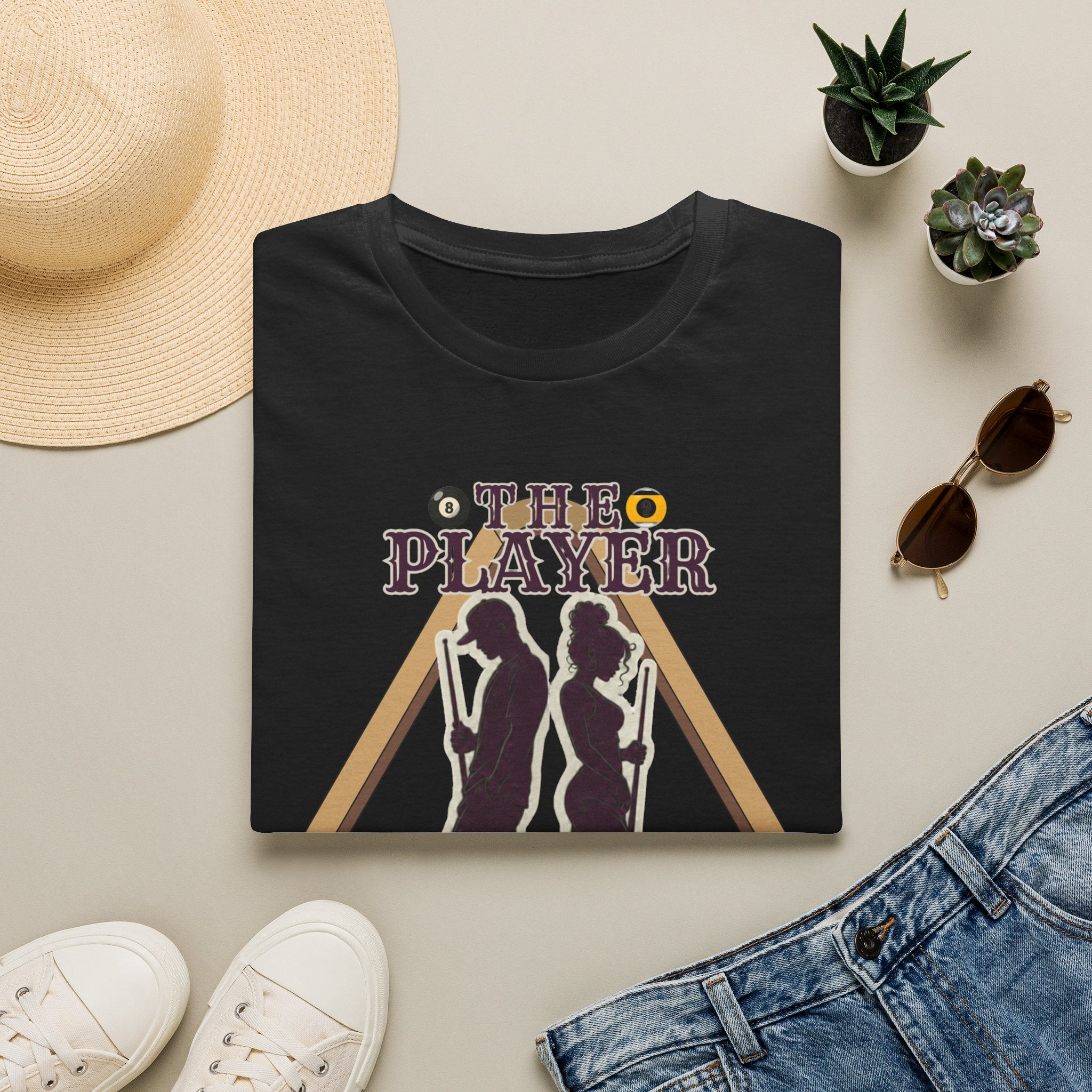 Unisex Softstyle T-Shirt, pool player shirt