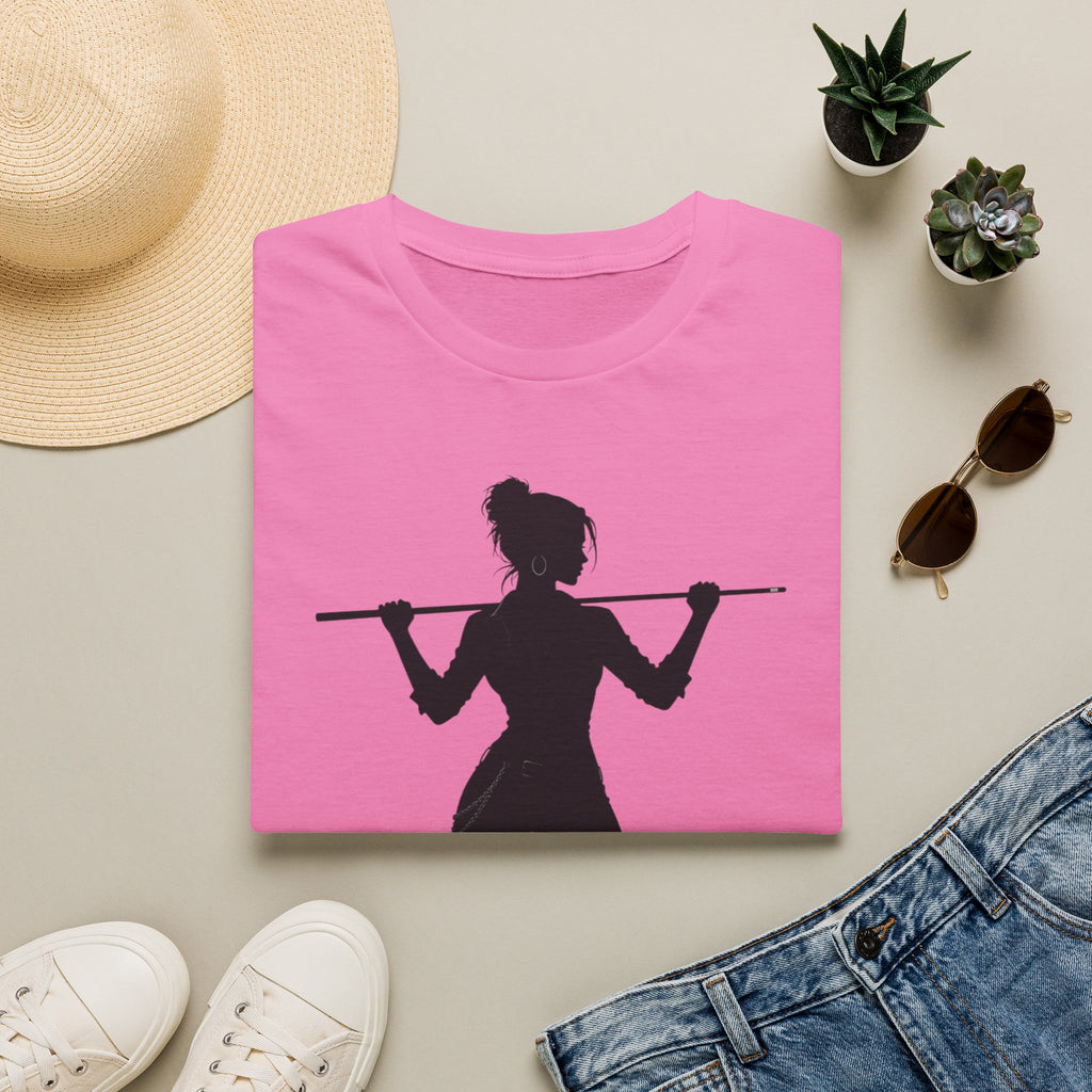 Unisex Softstyle T-Shirt, ladies pool player