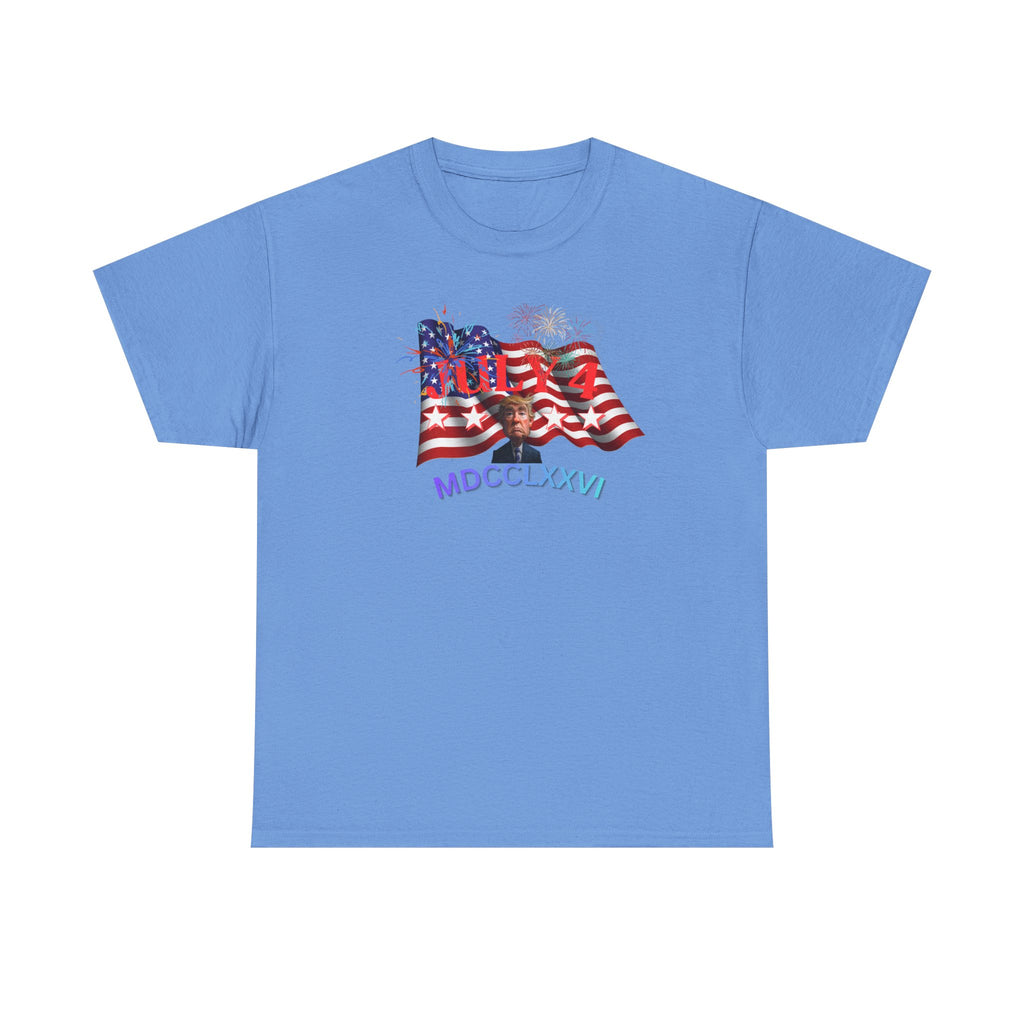 Unisex Heavy Cotton Tee, July 4 1776