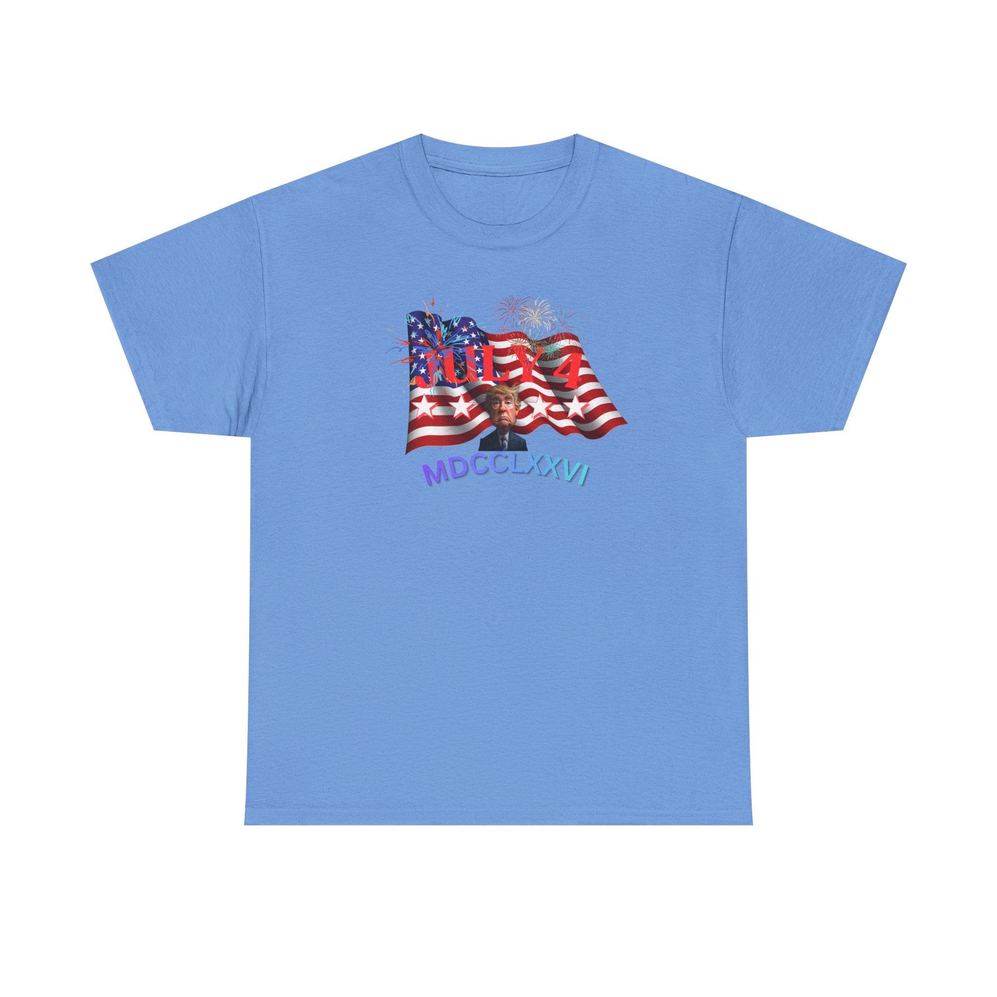 Unisex Heavy Cotton Tee, July 4 1776