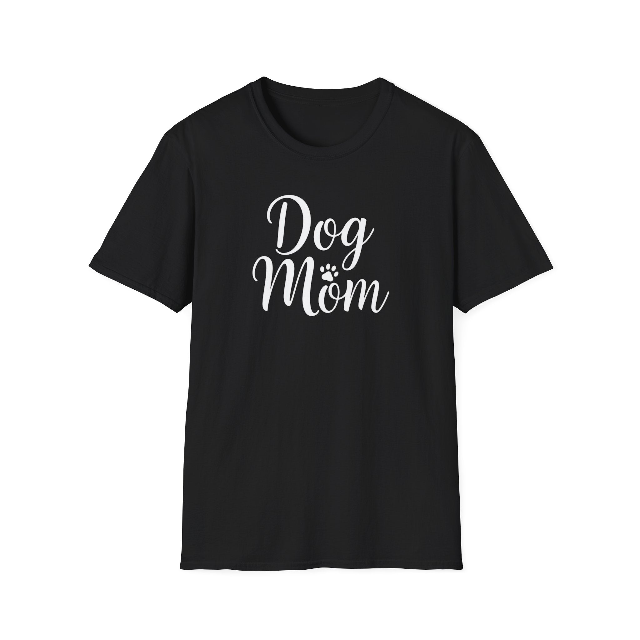 Unisex Softstyle T-Shirt, Dog Mom Shirt, Cute Dog Lover Tee, Gift for Dog Mom