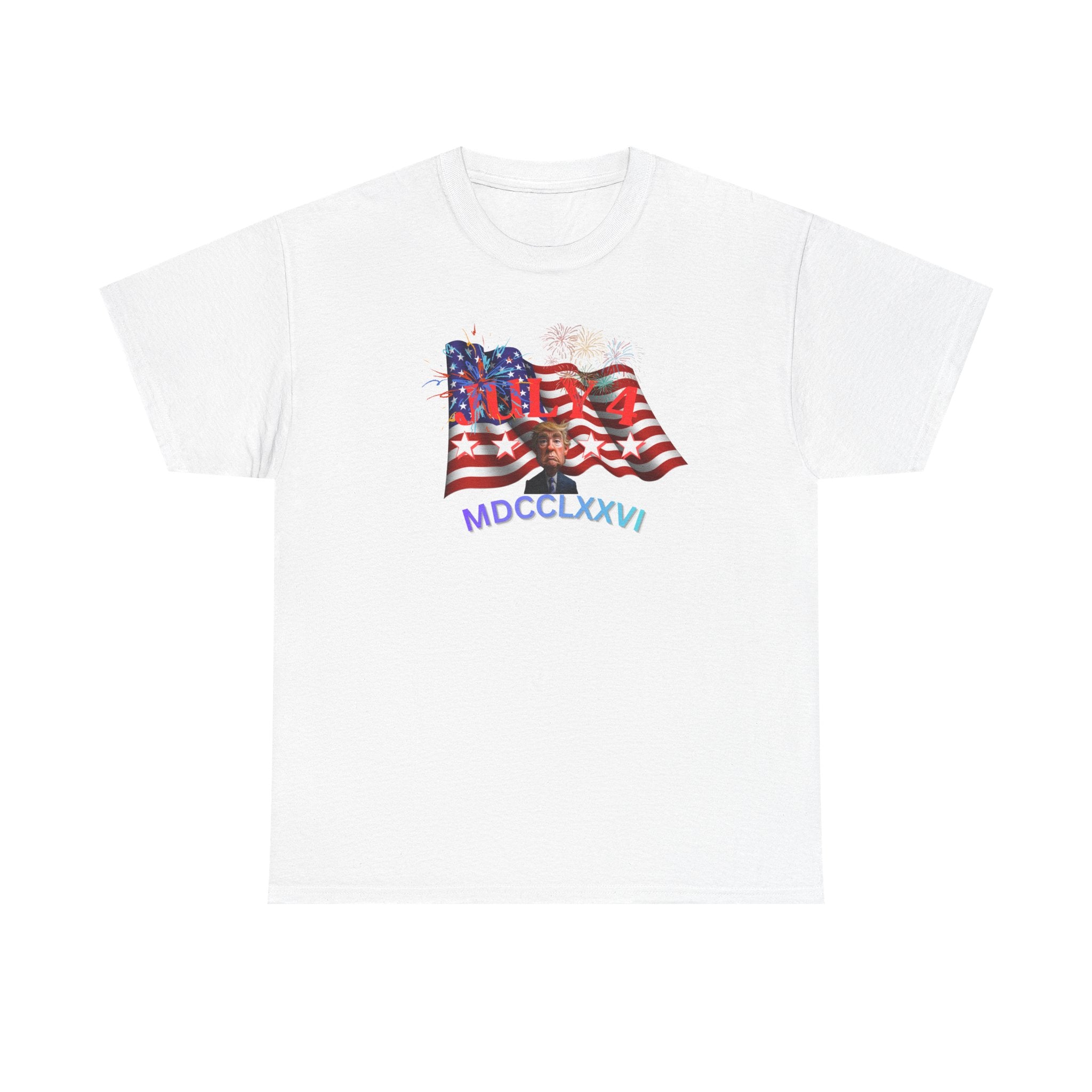 Unisex Heavy Cotton Tee, July 4 1776