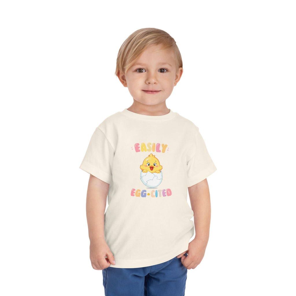 Toddler Short Sleeve Tee,easter chick shirt, egg pun shirt, funny easter shirt, cute chick tee