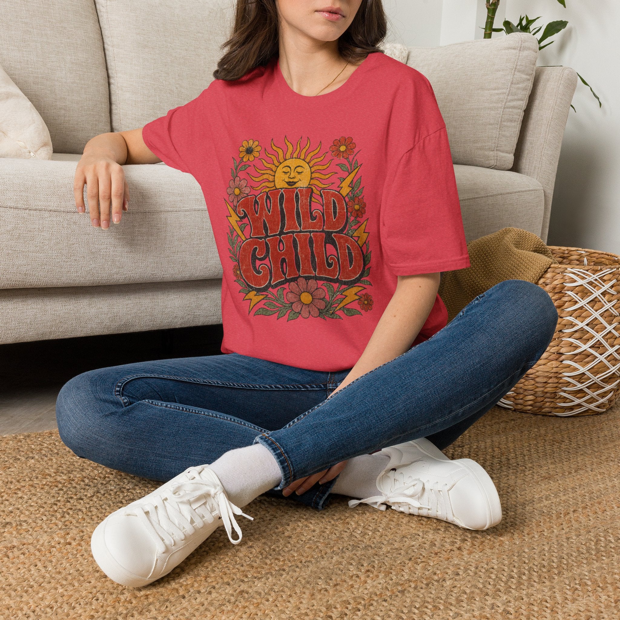 Unisex Softstyle T-Shirt, wild child shirt