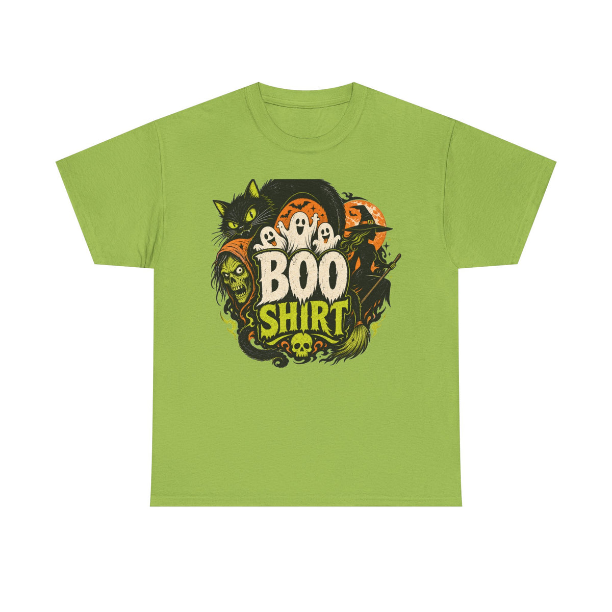 Unisex Heavy Cotton Tee, halloween shirt