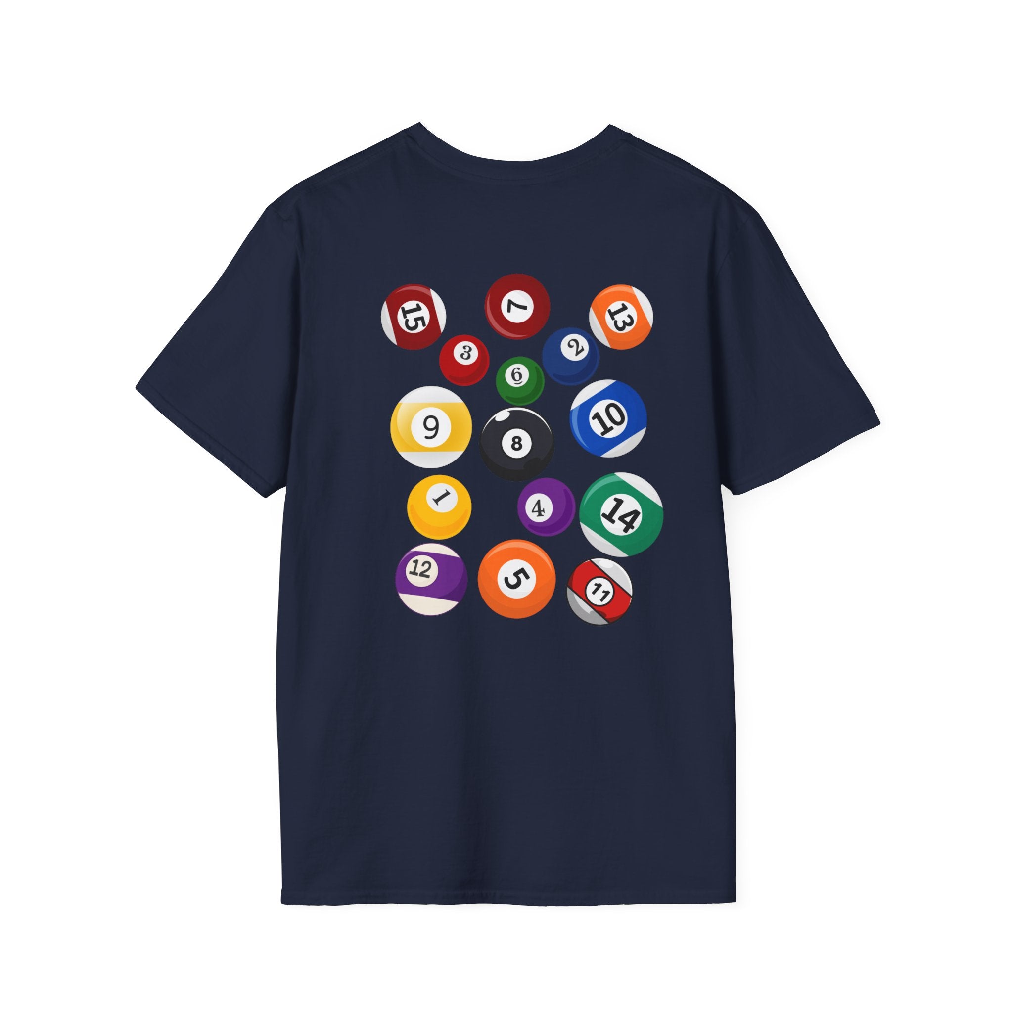 Unisex Softstyle T-Shirt, pool players t-shirt