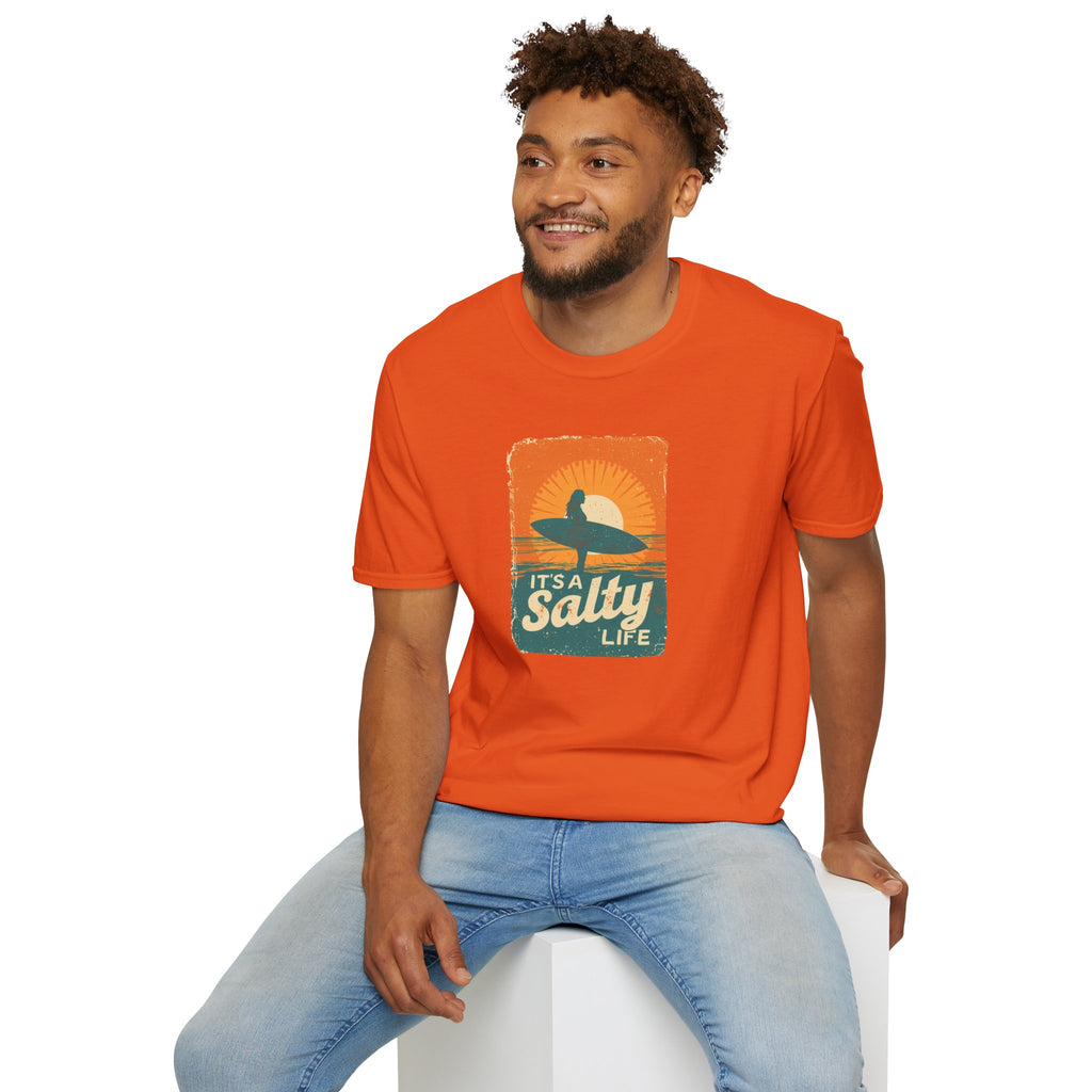 Unisex Softstyle T-Shirt,salty life