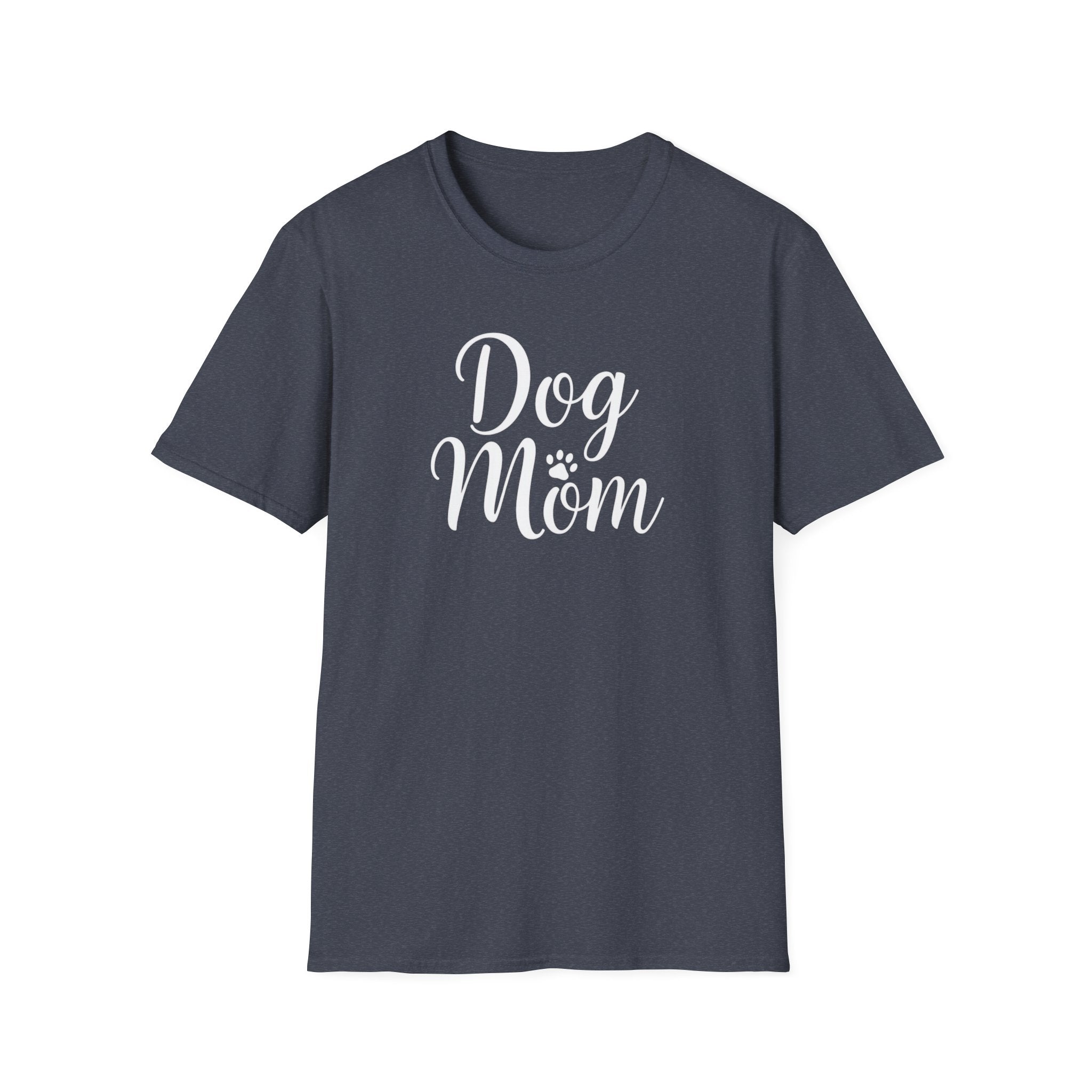 Unisex Softstyle T-Shirt, Dog Mom Shirt, Cute Dog Lover Tee, Gift for Dog Mom