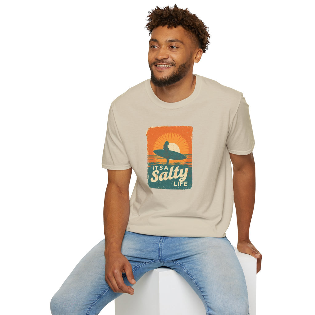 Unisex Softstyle T-Shirt,salty life