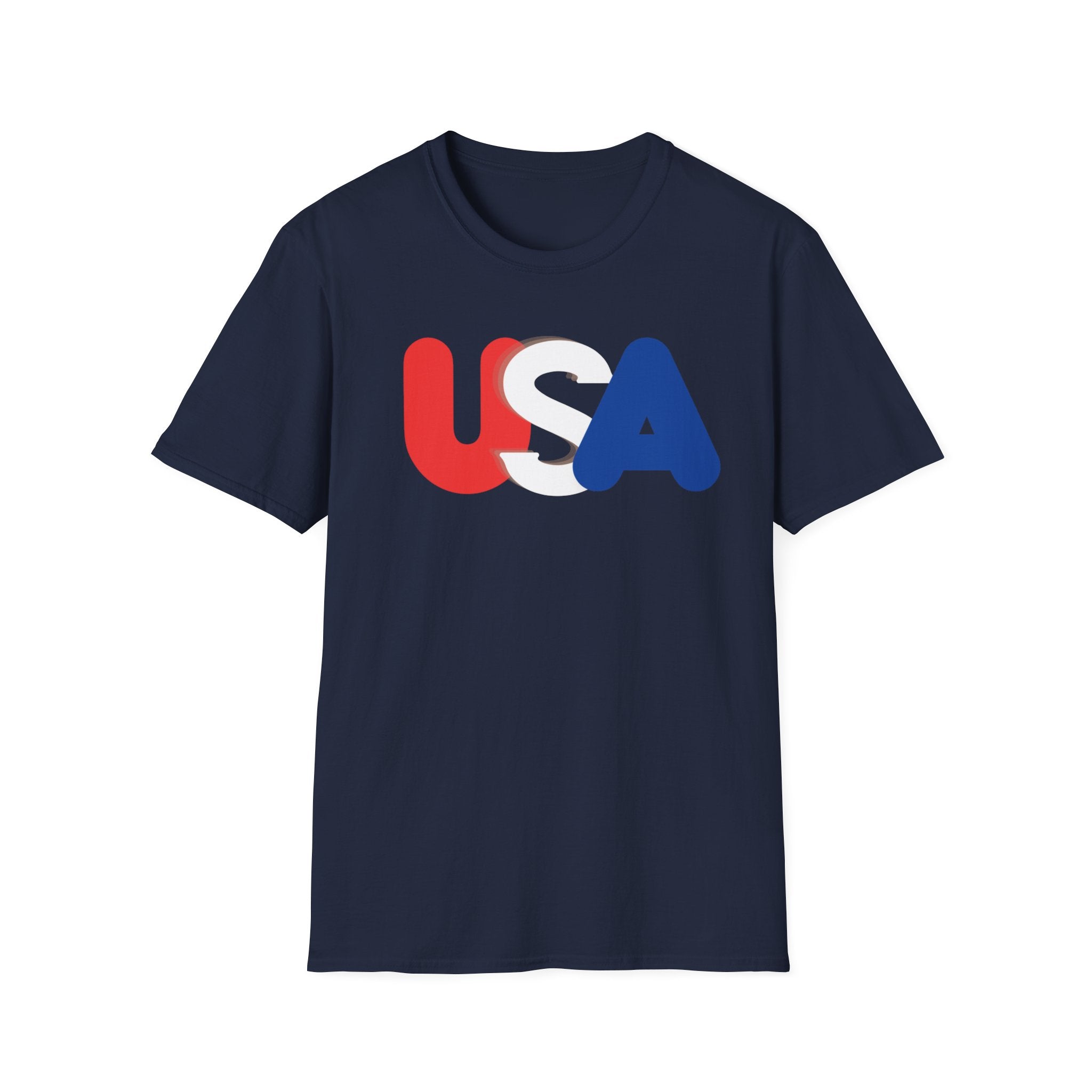 Unisex Softstyle T-Shirt, patriot shirt, eagle crest, usa flag shirt, patriotic design, july 4th tee, american pride shirt, freedom shirt