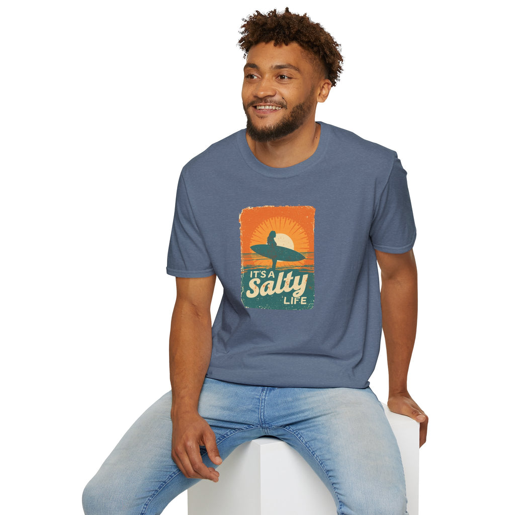 Unisex Softstyle T-Shirt,salty life