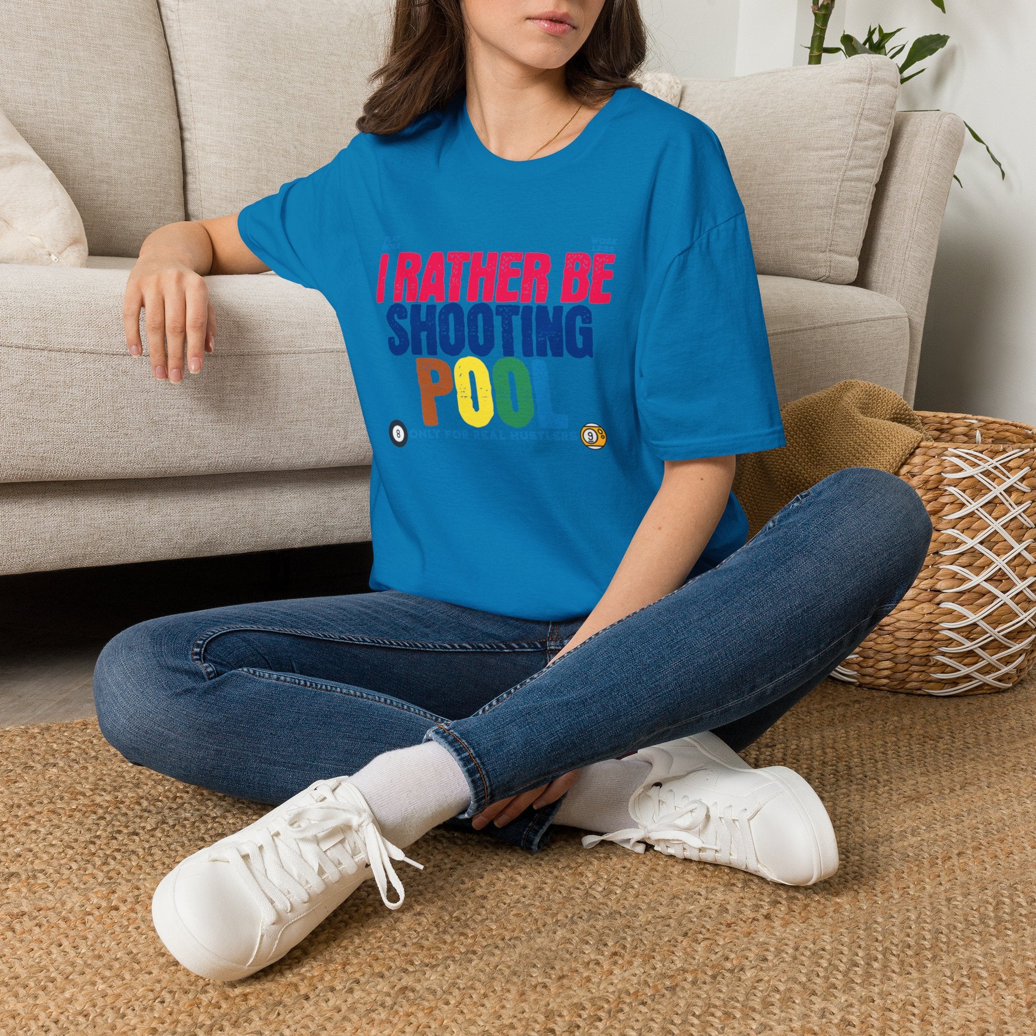 Unisex Softstyle T-Shirt, Pool player