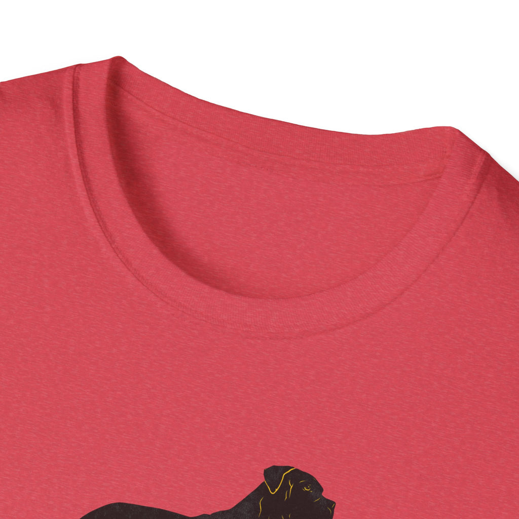 Unisex Softstyle T-Shirt, Portrait  of Dog