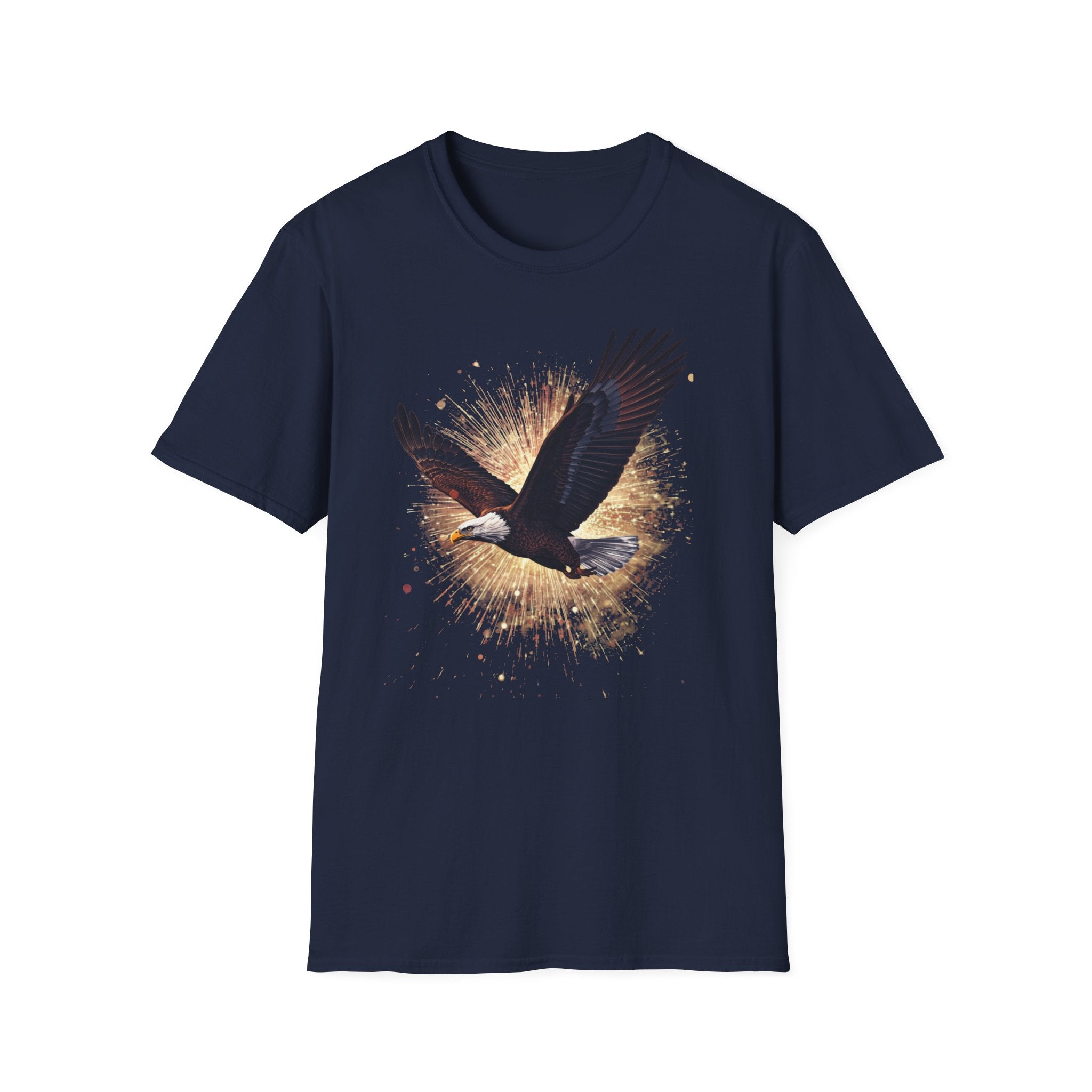 Unisex Softstyle T-Shirt, flying eagle