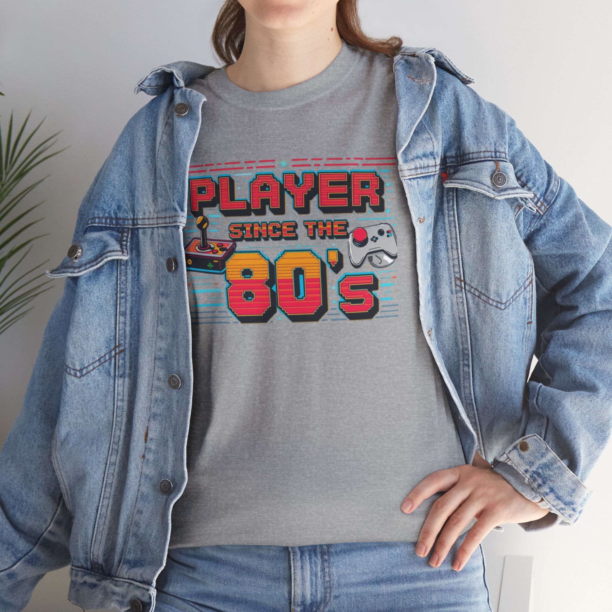 Unisex Heavy Cotton Tee, 80's game