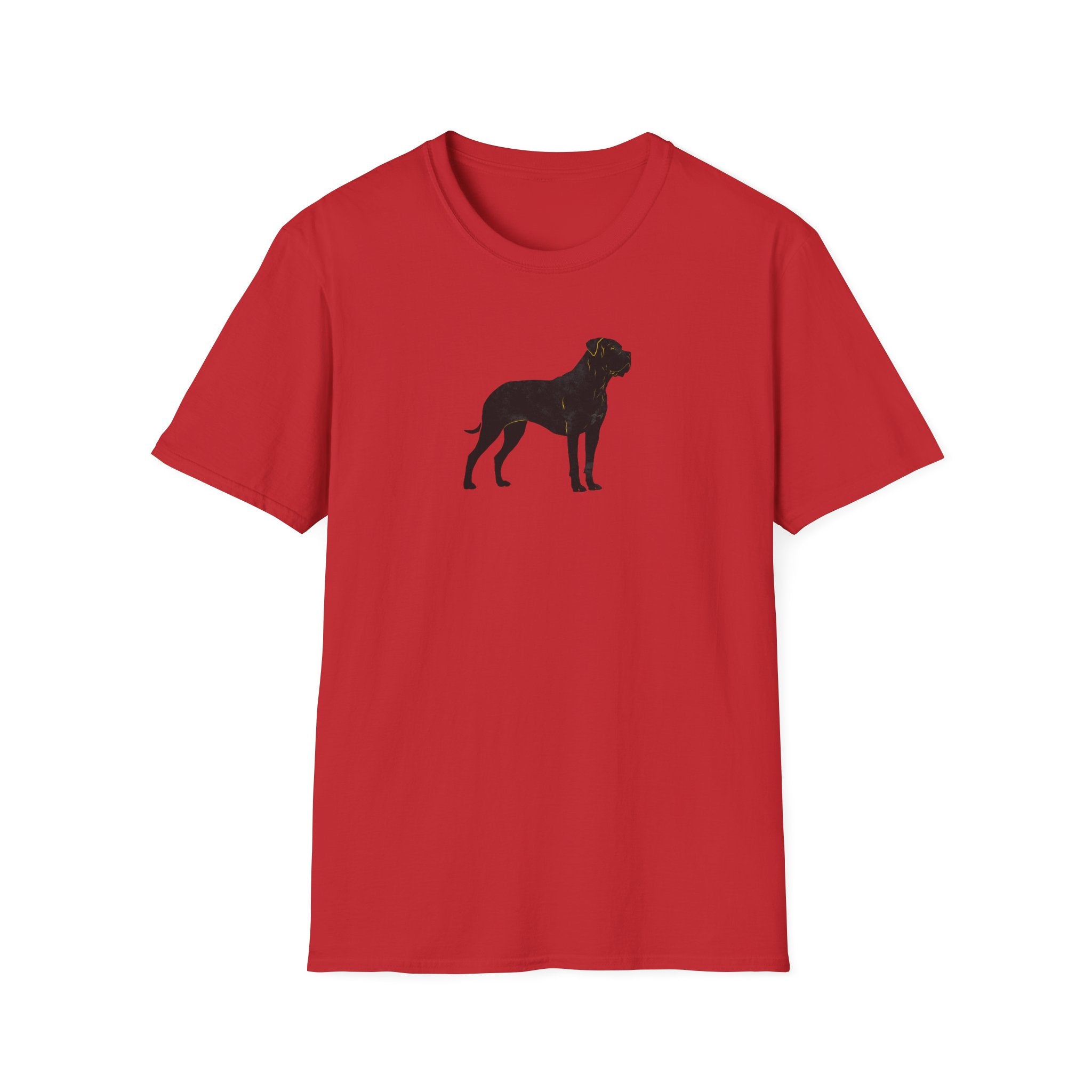 Unisex Softstyle T-Shirt, Portrait  of Dog