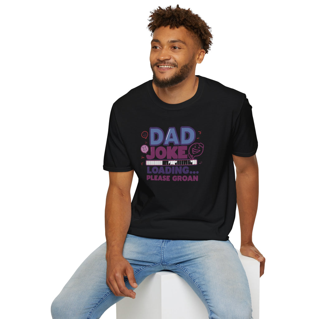 Unisex Softstyle T-Shirt,Dad Joke Loading Shirt, Funny Dad Joke Shirt, Father’s Day Humor Shirt