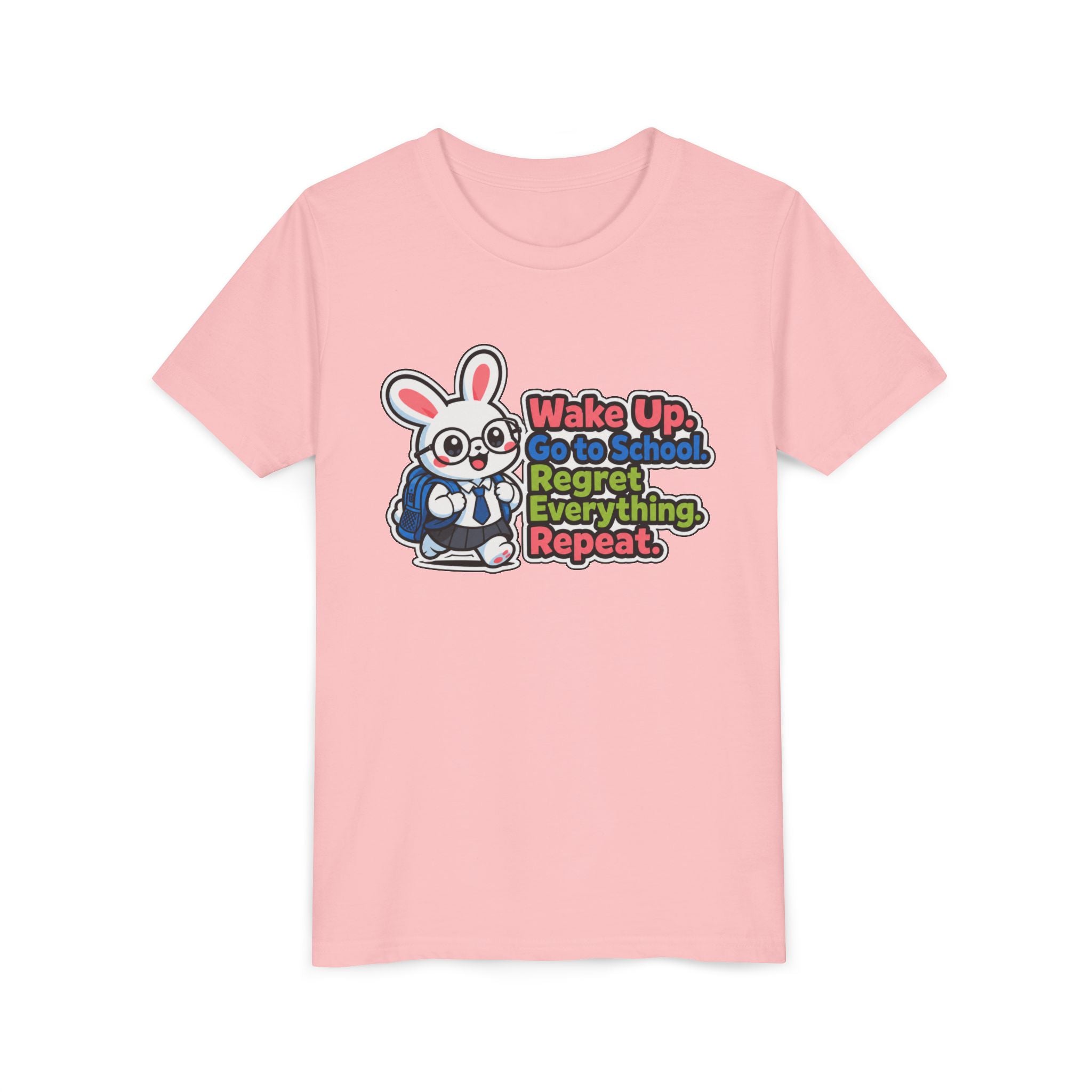 Youth Short Sleeve Tee, back to school shirt