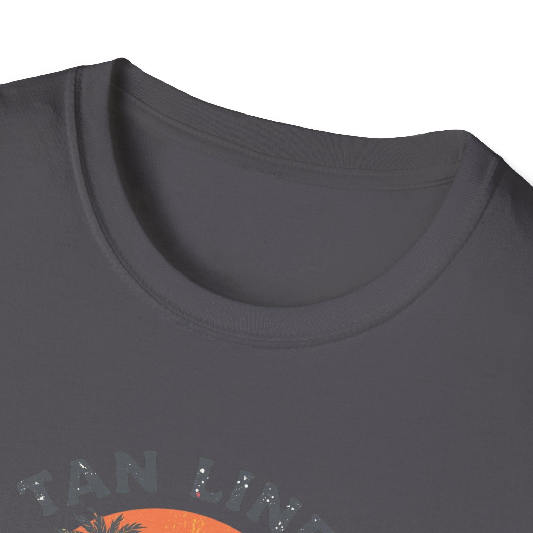 Unisex Softstyle T-Shirt, tan lines good times