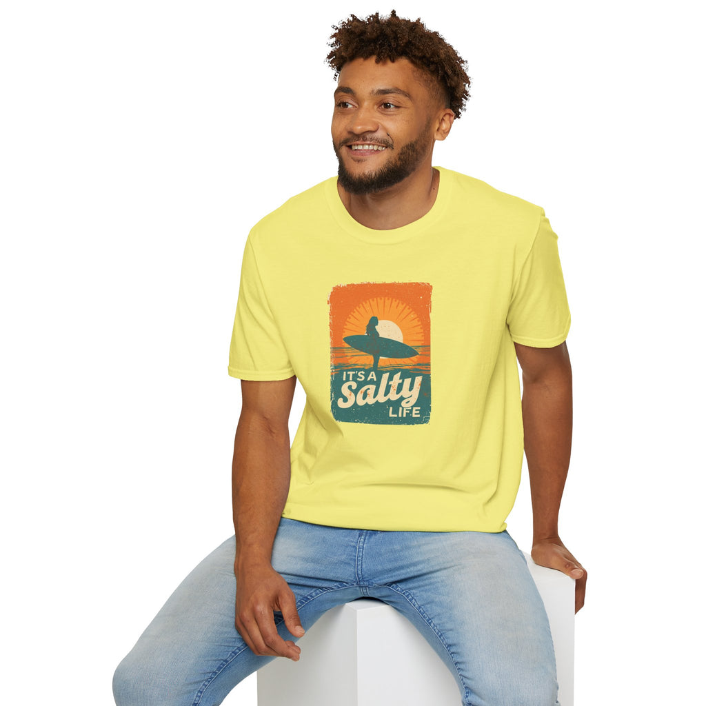 Unisex Softstyle T-Shirt,salty life