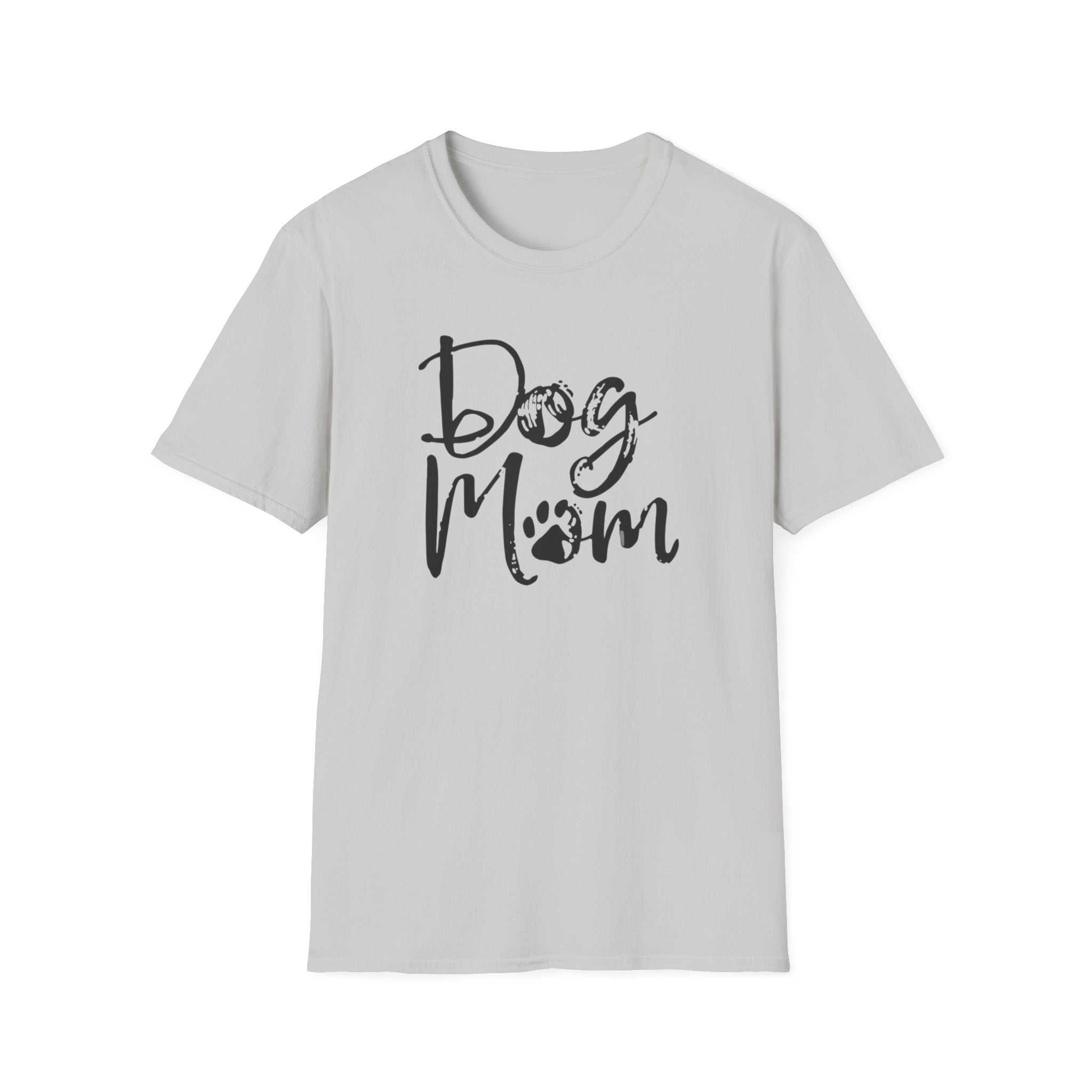 Unisex Softstyle T-Shirt, Dog Mom Shirt, Cute Dog Lover Tee, Gift for Dog Mom