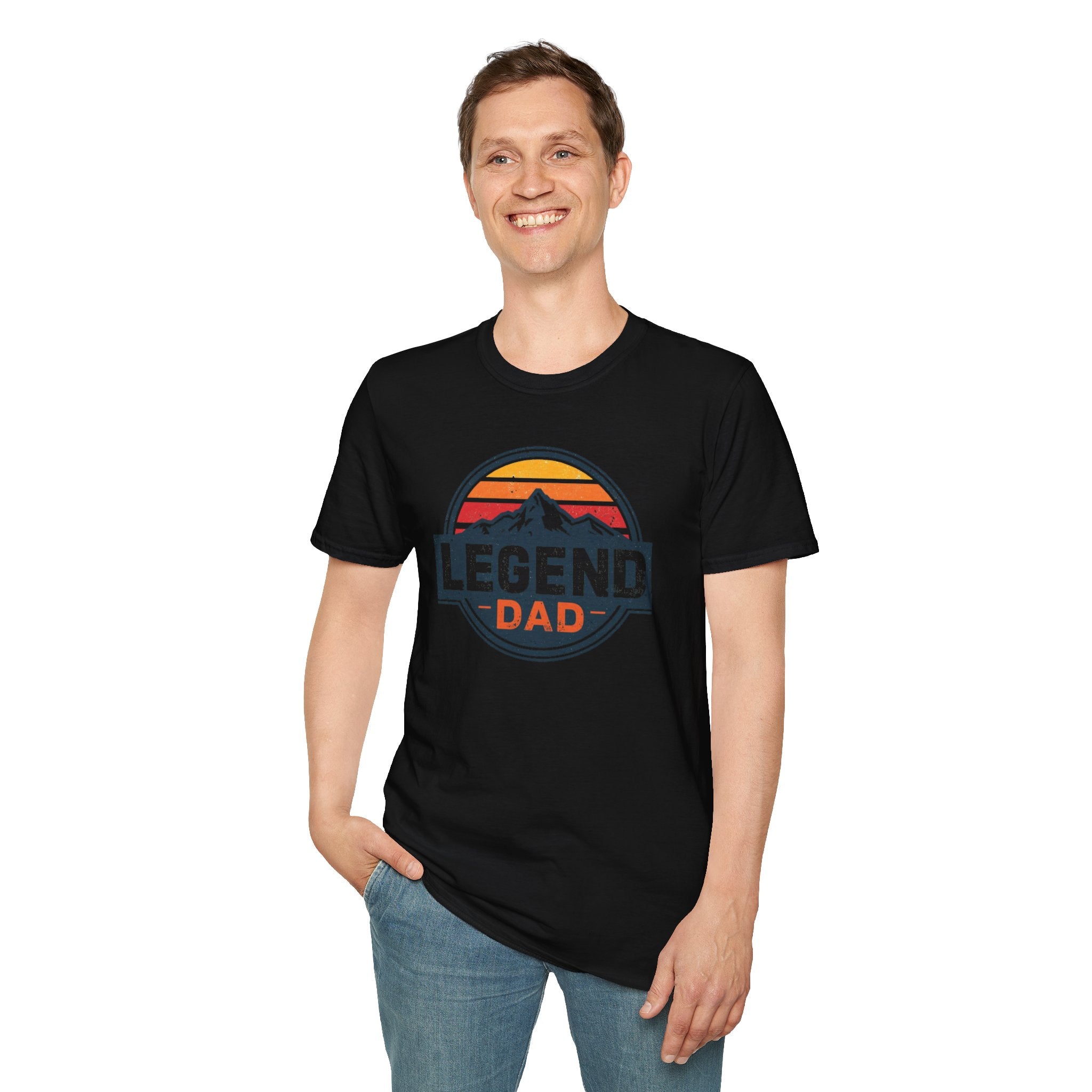 Unisex Softstyle T-Shirt, legend dad