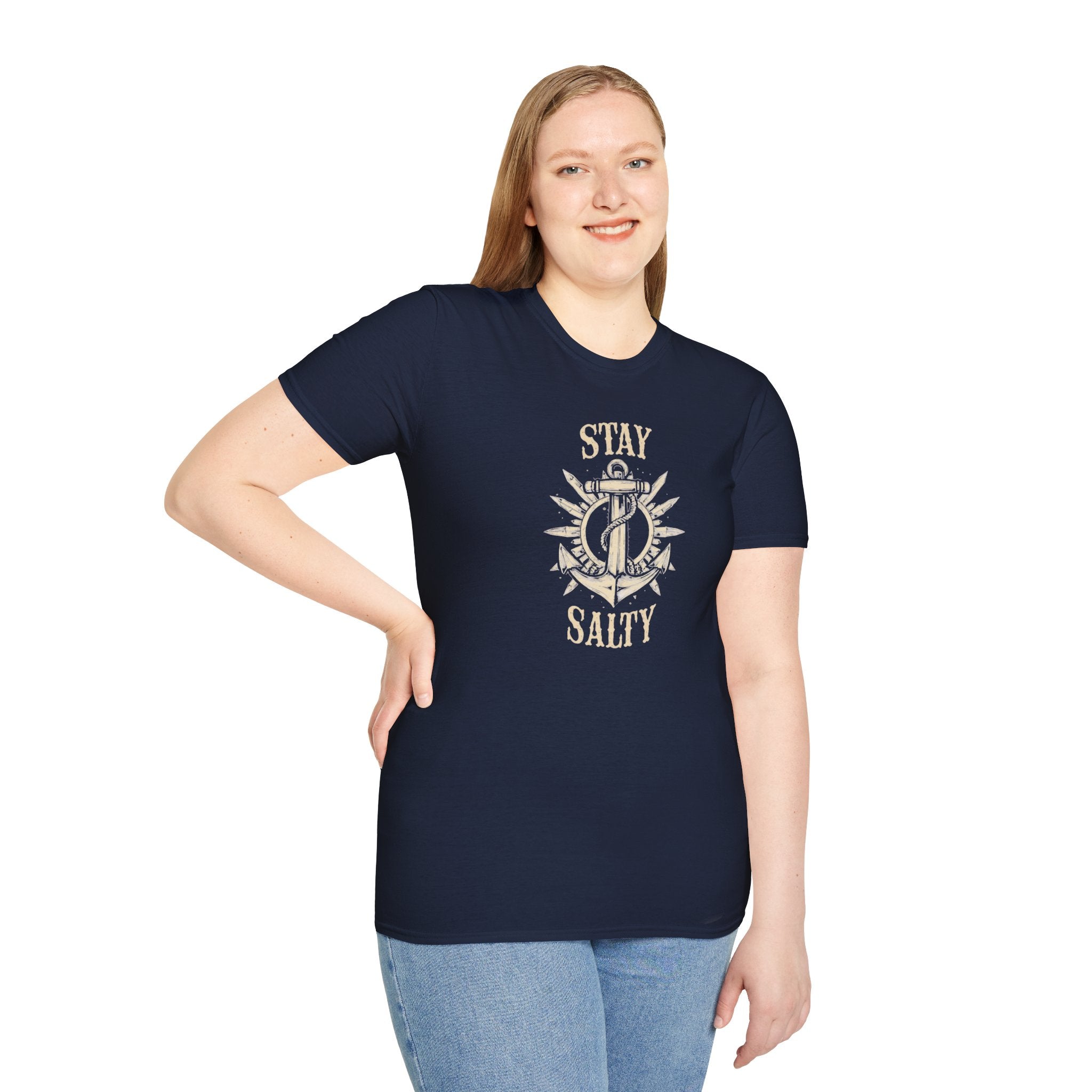 Unisex Softstyle T-Shirt, Stay Salty