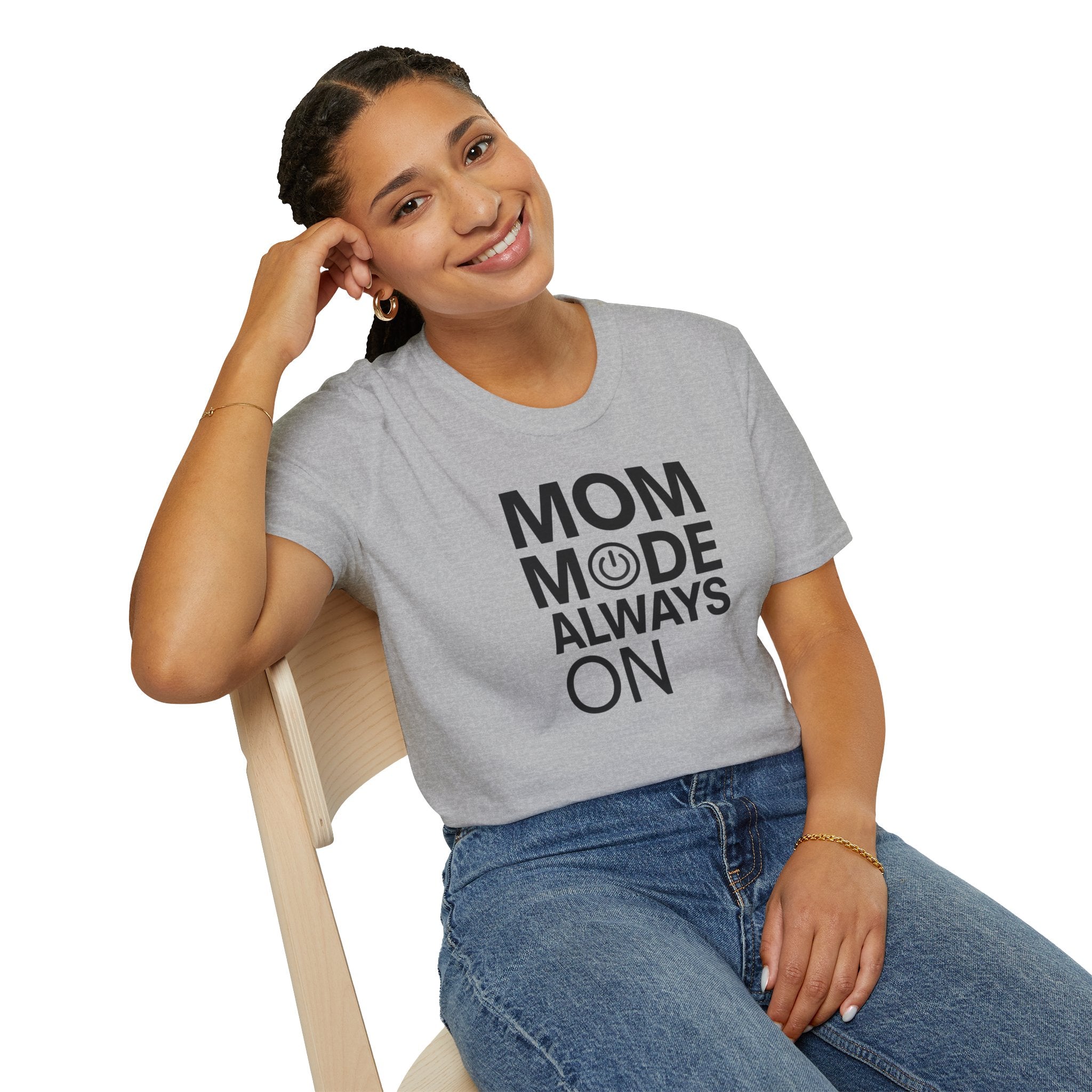 Unisex Softstyle T-Shirt, mom mode