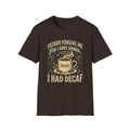 Unisex Softstyle T-Shirt, father forgive me for i have sinned