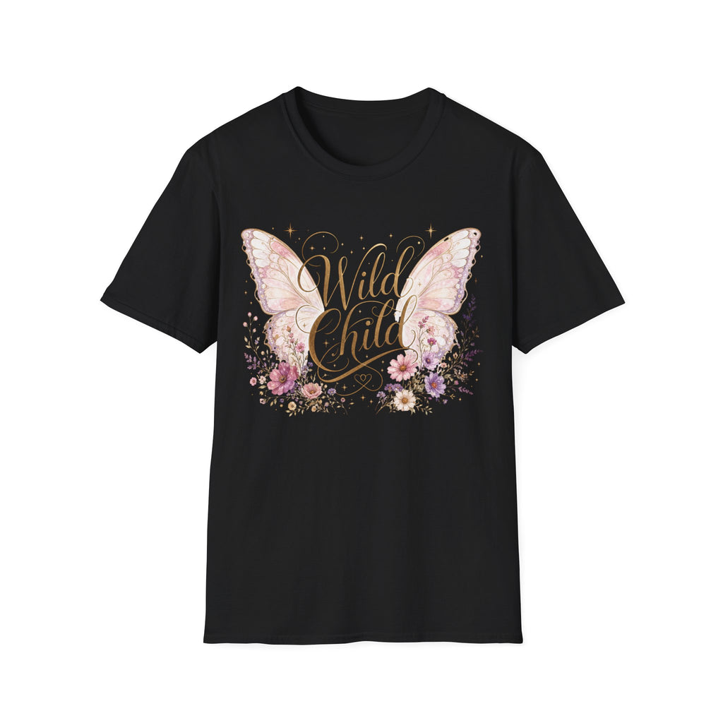 Unisex Softstyle T-Shirt, Wild Child Shirt