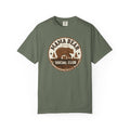 Unisex Garment-Dyed T-shirt, Mama Bear Social Club Shirt, Mama Bear Tee, Cute Mom Gift
