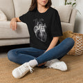 Unisex Softstyle T-Shirt, X-Ray  Realistic Heart