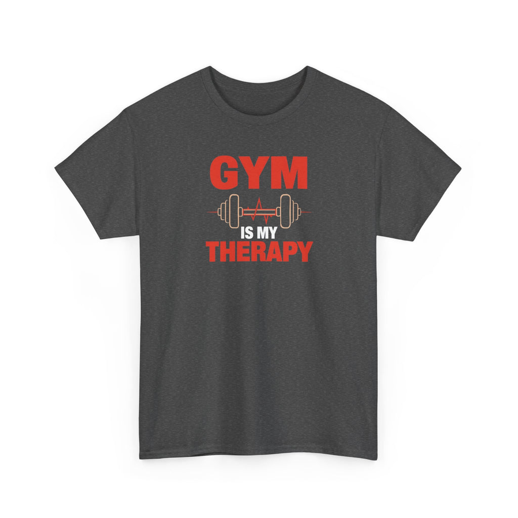 Unisex Heavy Cotton Tee, gym therapy