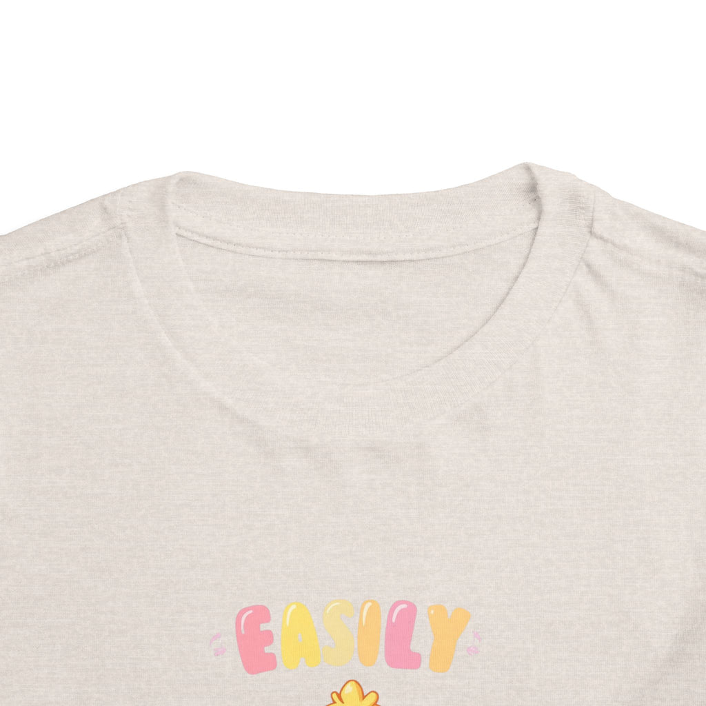 Toddler Short Sleeve Tee,easter chick shirt, egg pun shirt, funny easter shirt, cute chick tee