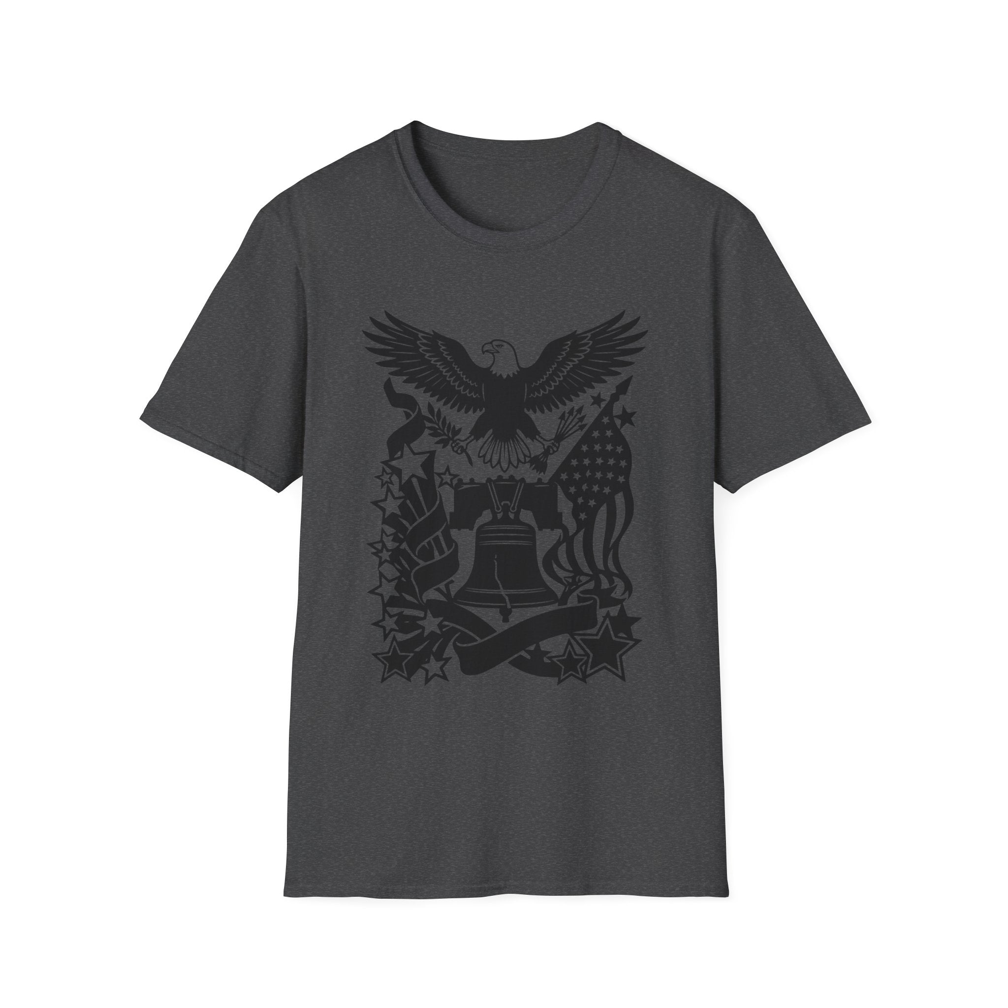 Unisex Softstyle T-Shirt,USA 250 One Nation Infinite Freedom Shirt, America 250th Anniversary Tee, Patriotic USA T-Shirt