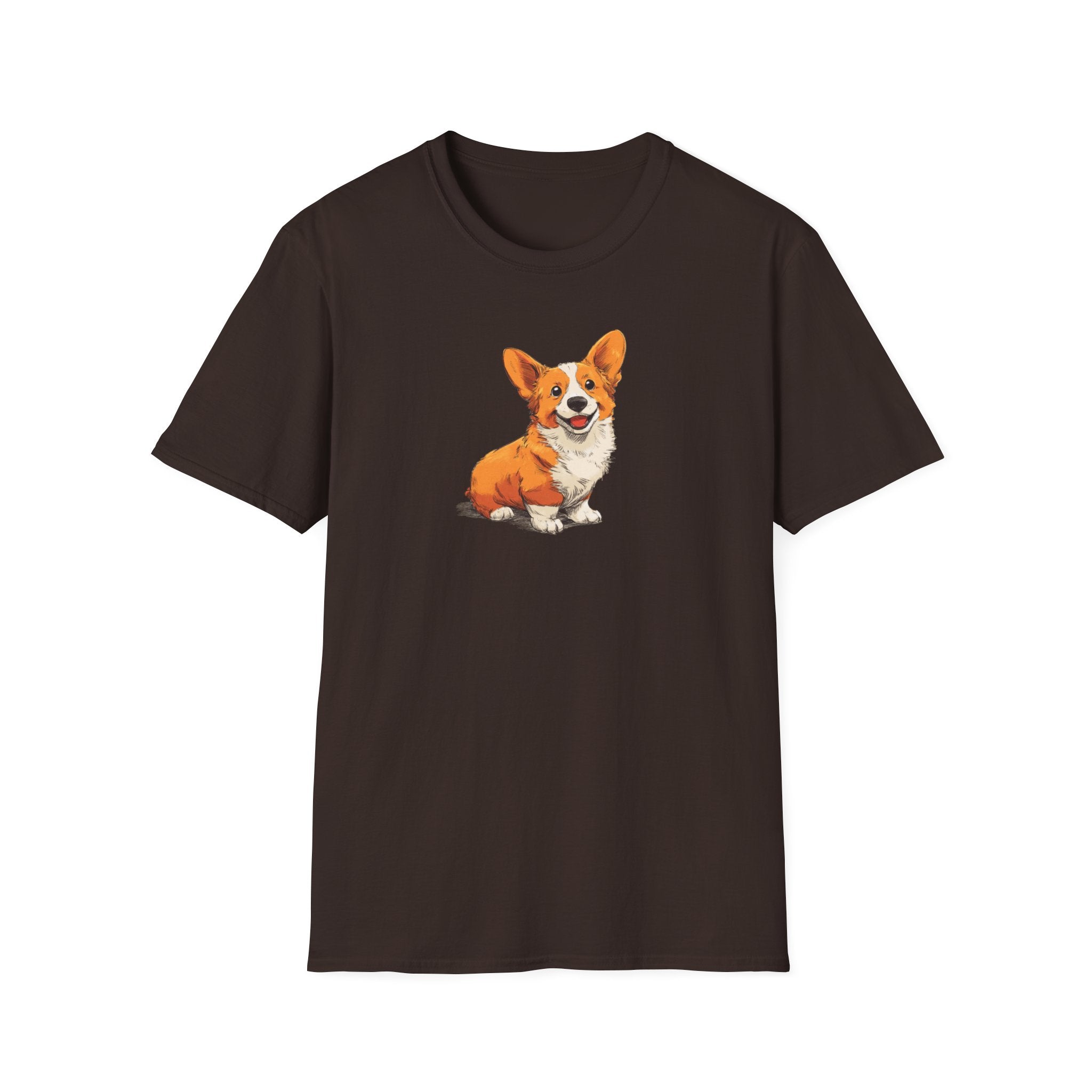 Unisex Softstyle T-Shirt, Corgi