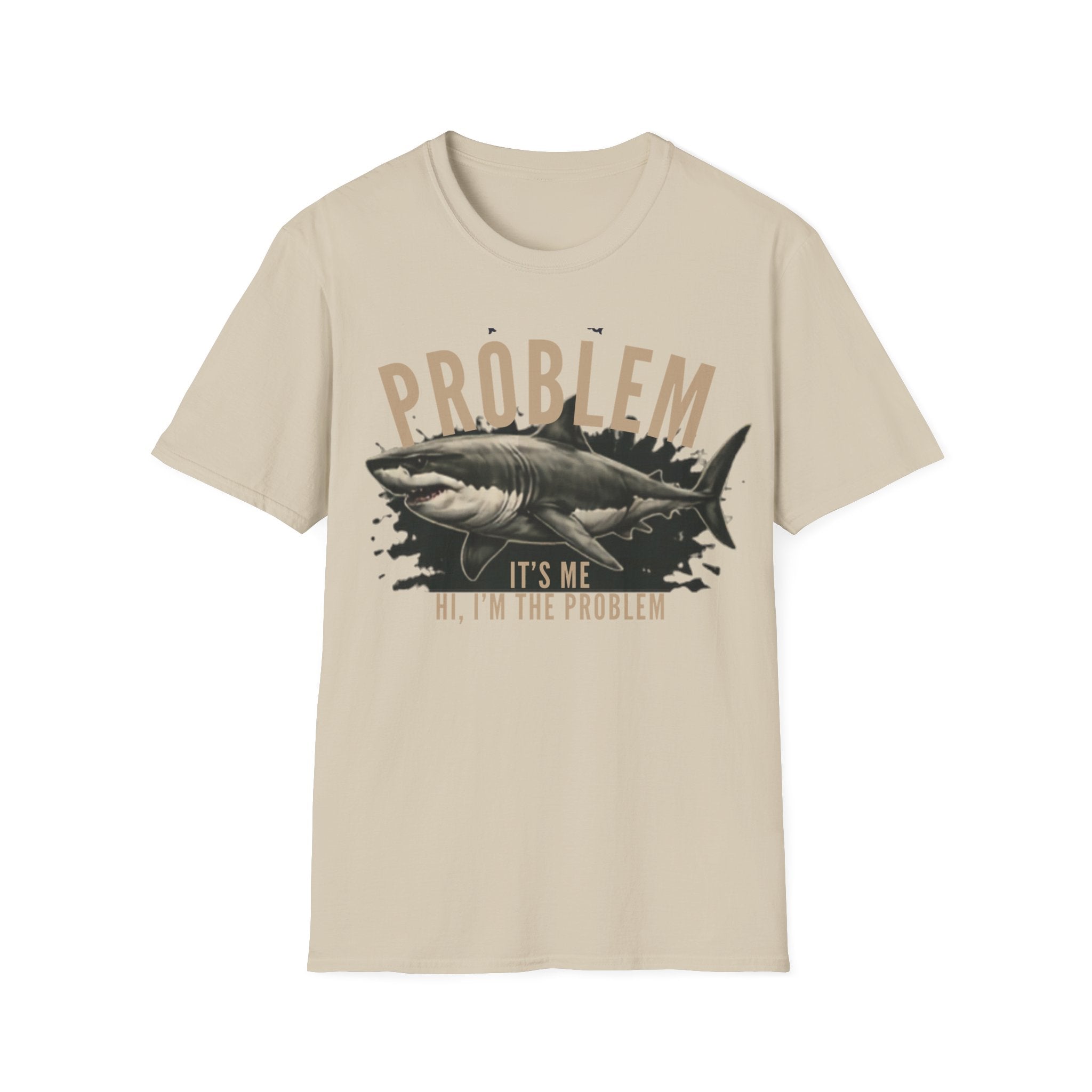 Unisex Softstyle T-Shirt, Great White Shark T-Shirt, Vintage Ocean Predator Tee, Shark Lover Gift, Marine Life Shirt, Apex Predator Graphic Tee, Beach Ocean Shirt